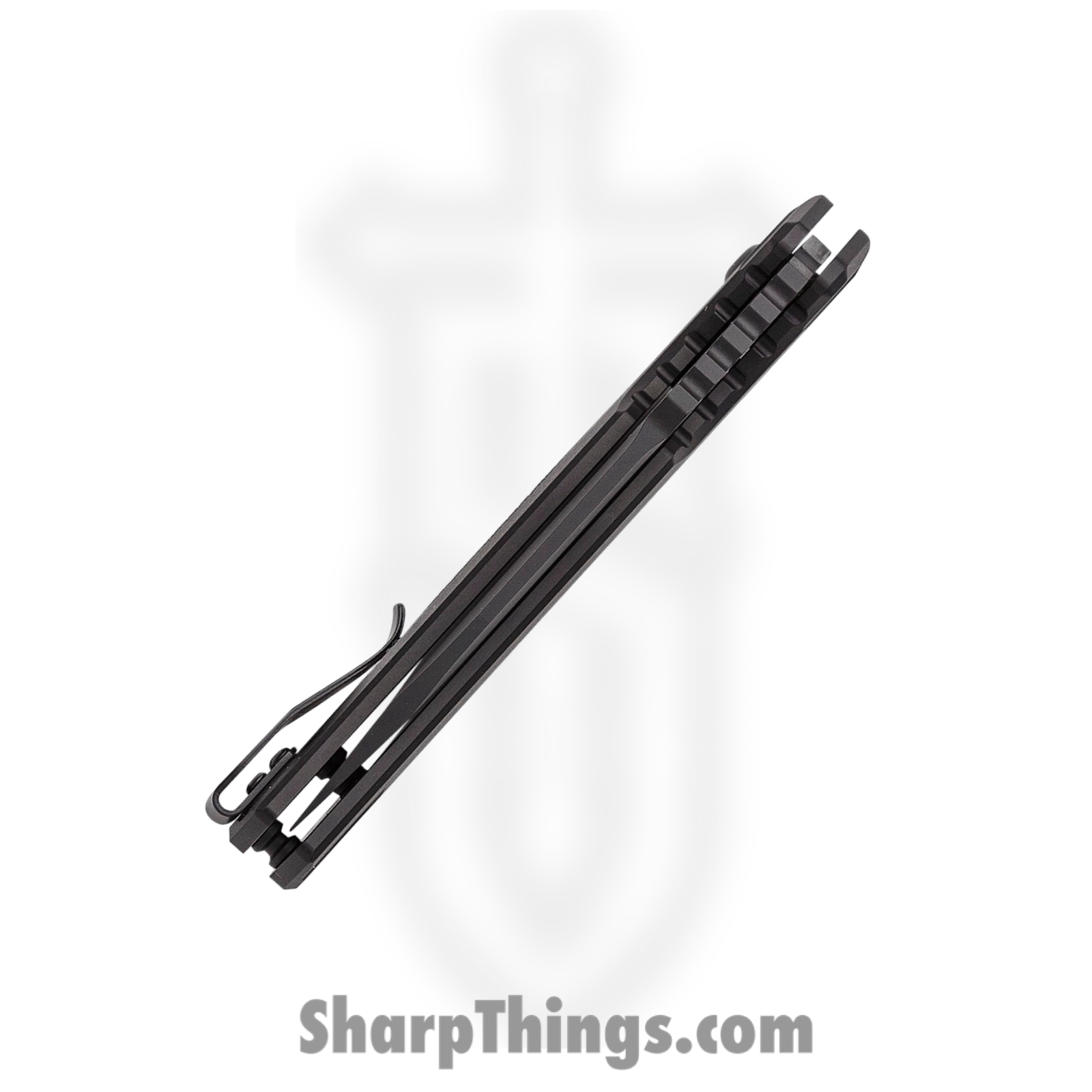 Kershaw - KS7105 - Launch 16 - Automatic Knife - CPM M4 Coated Tanto - 6061-T6 Aluminum Trac Tec Inserts - Black - Image 3
