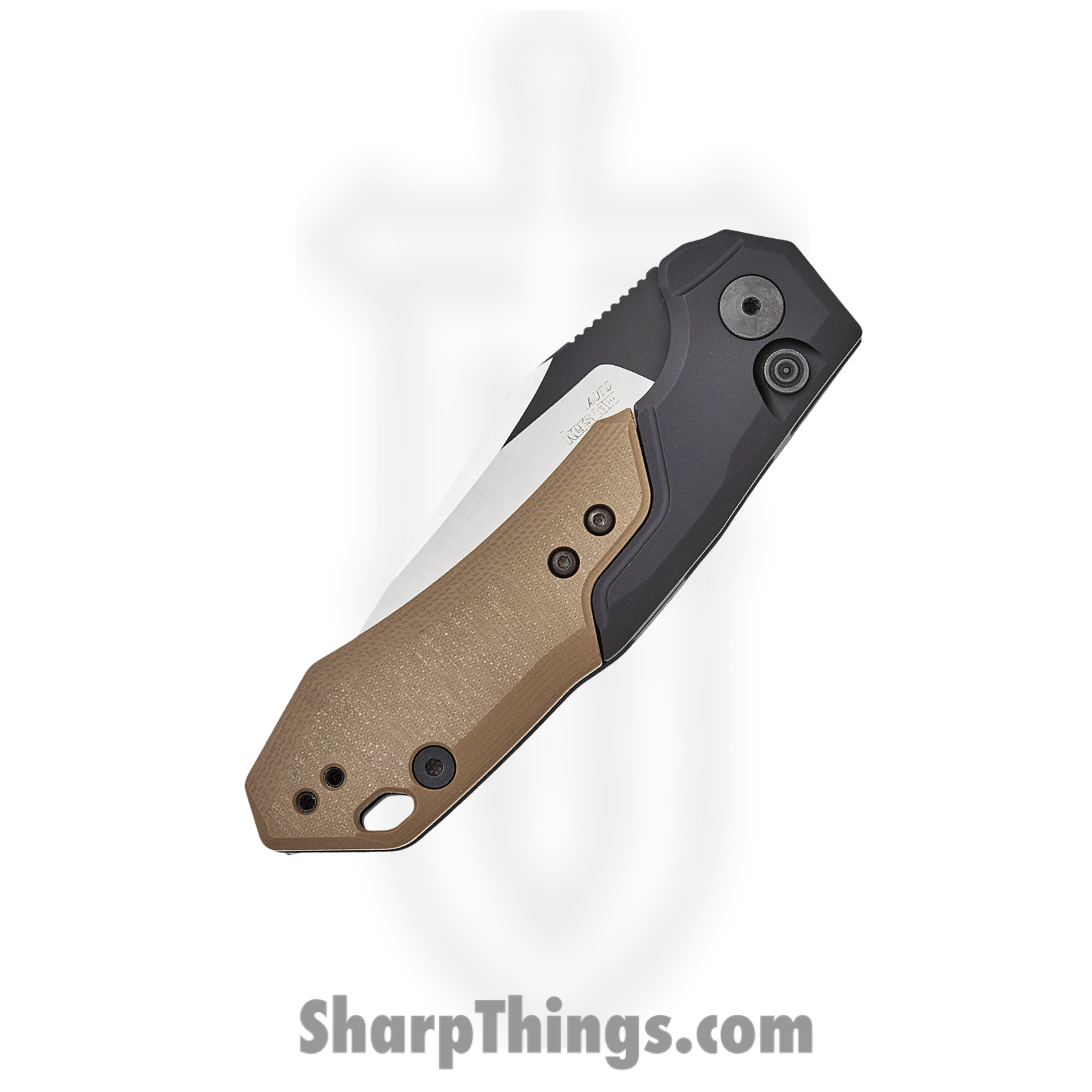 Kershaw - KS7851 - Launch 19 - Automatic Knife - CPM 154 Two Tone Clip Point - 6061-T6 Aluminum G10 - Black Brown - Image 3
