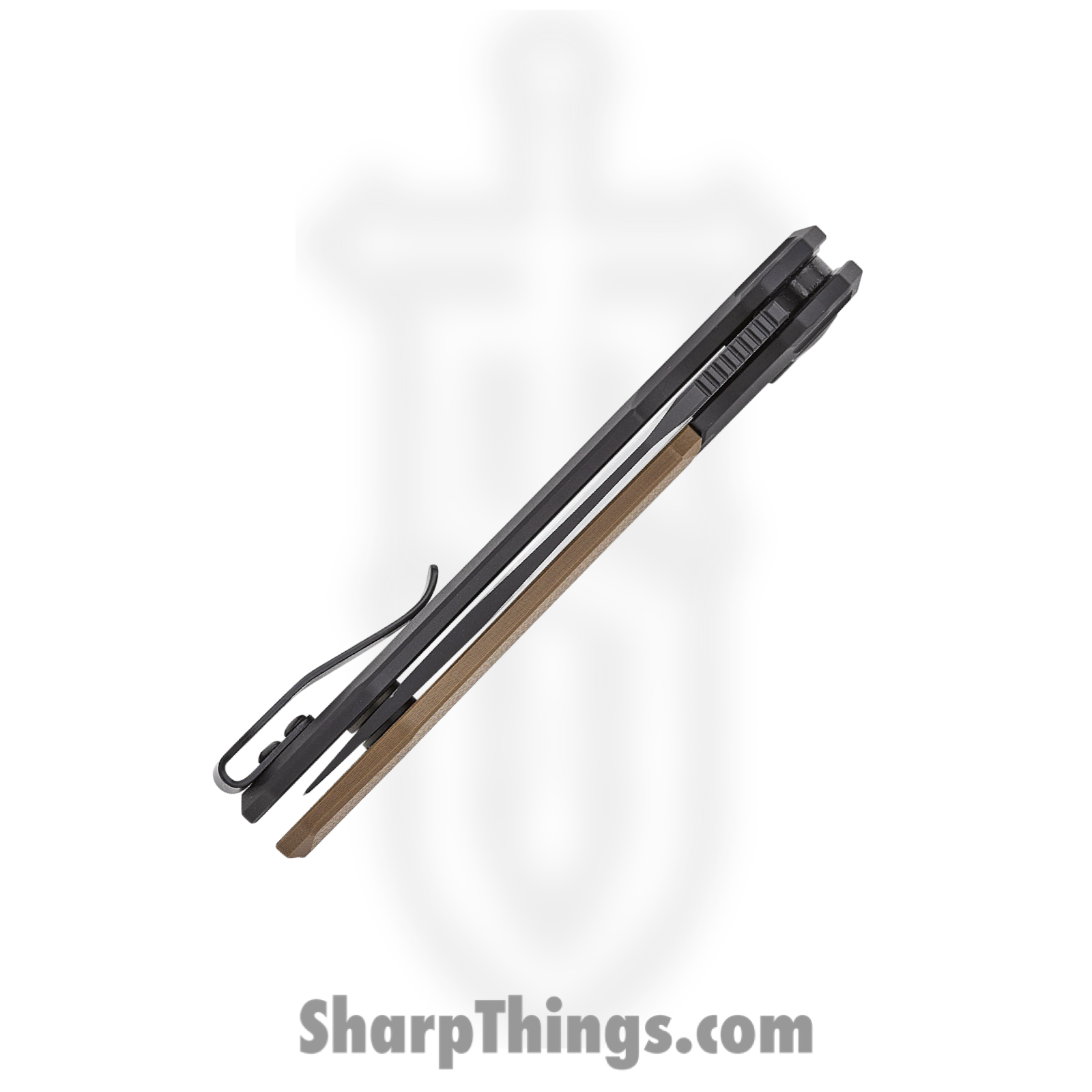Kershaw - KS7851 - Launch 19 - Automatic Knife - CPM 154 Two Tone Clip Point - 6061-T6 Aluminum G10 - Black Brown - Image 5