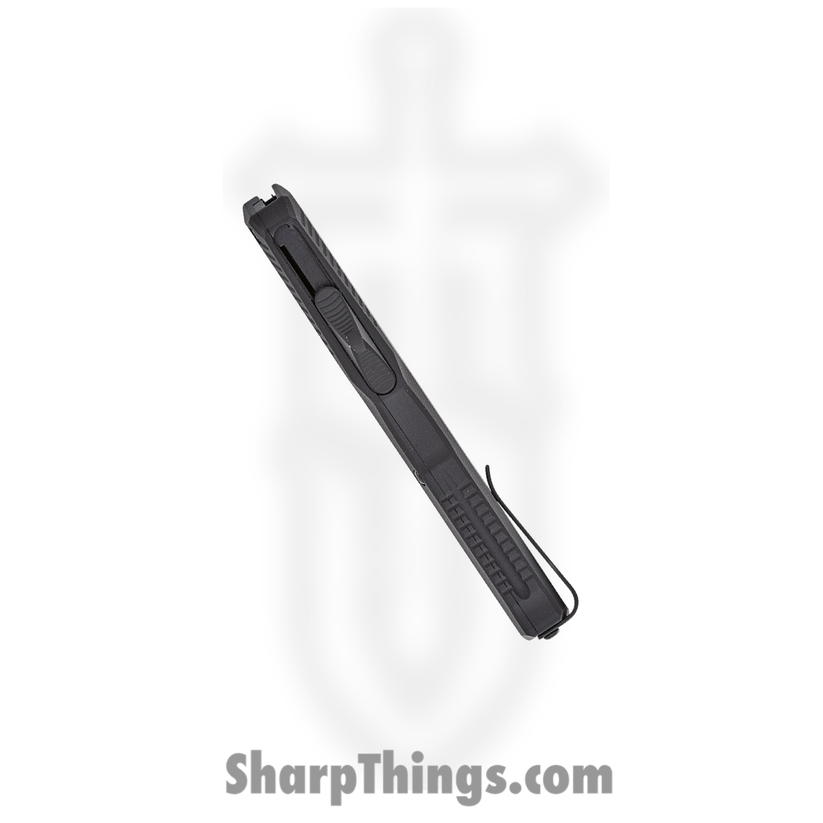 Kershaw - KS9000DE - Livewire - OTF Auto - CPM MagnaCut Coated Dagger - 6061-T6 Aluminum - Black - Image 5