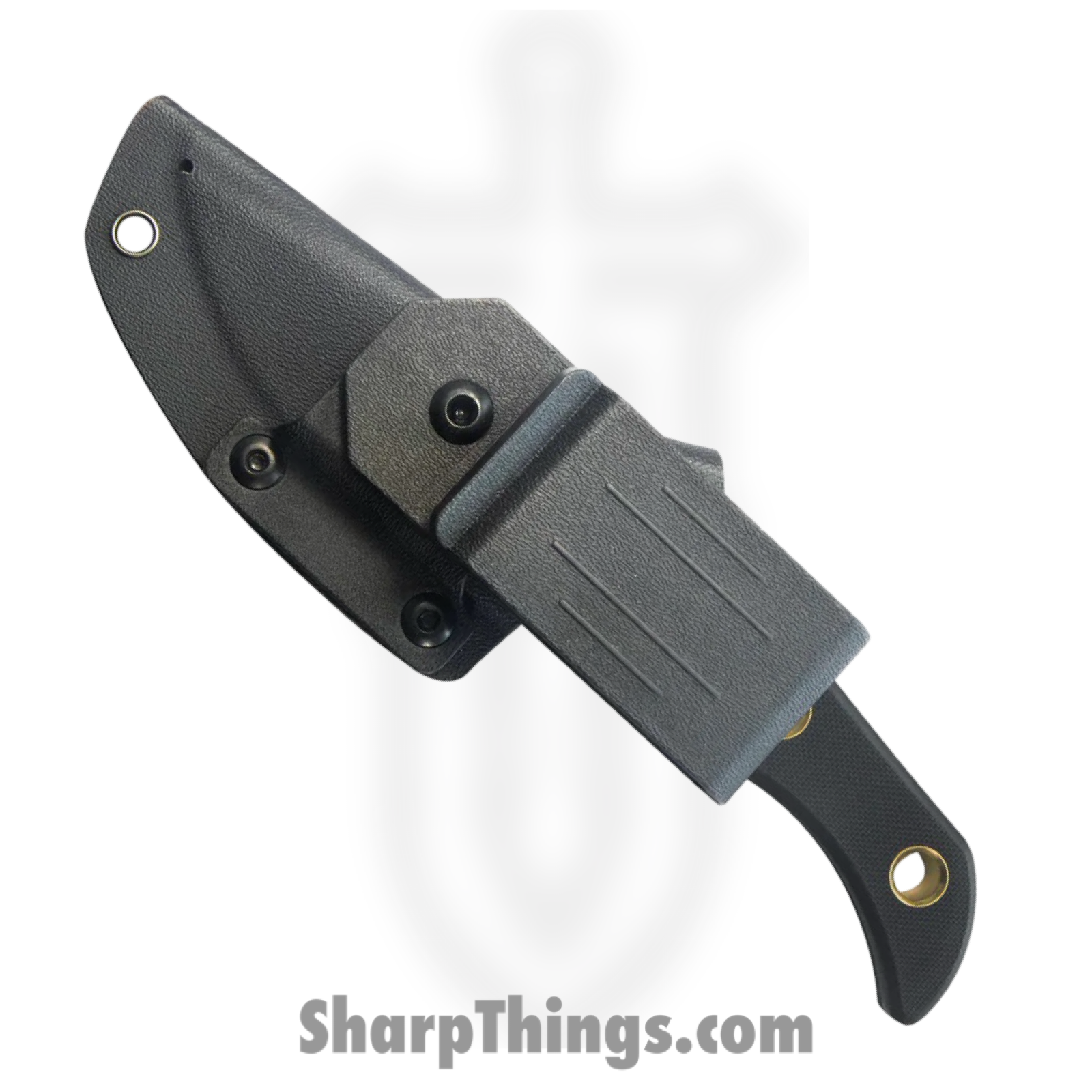 Kubey - KUB376C - Willumsen Hunter - Fixed Blade Knife - 14C28N Blackwash Drop Point - G10 - Black - Image 4