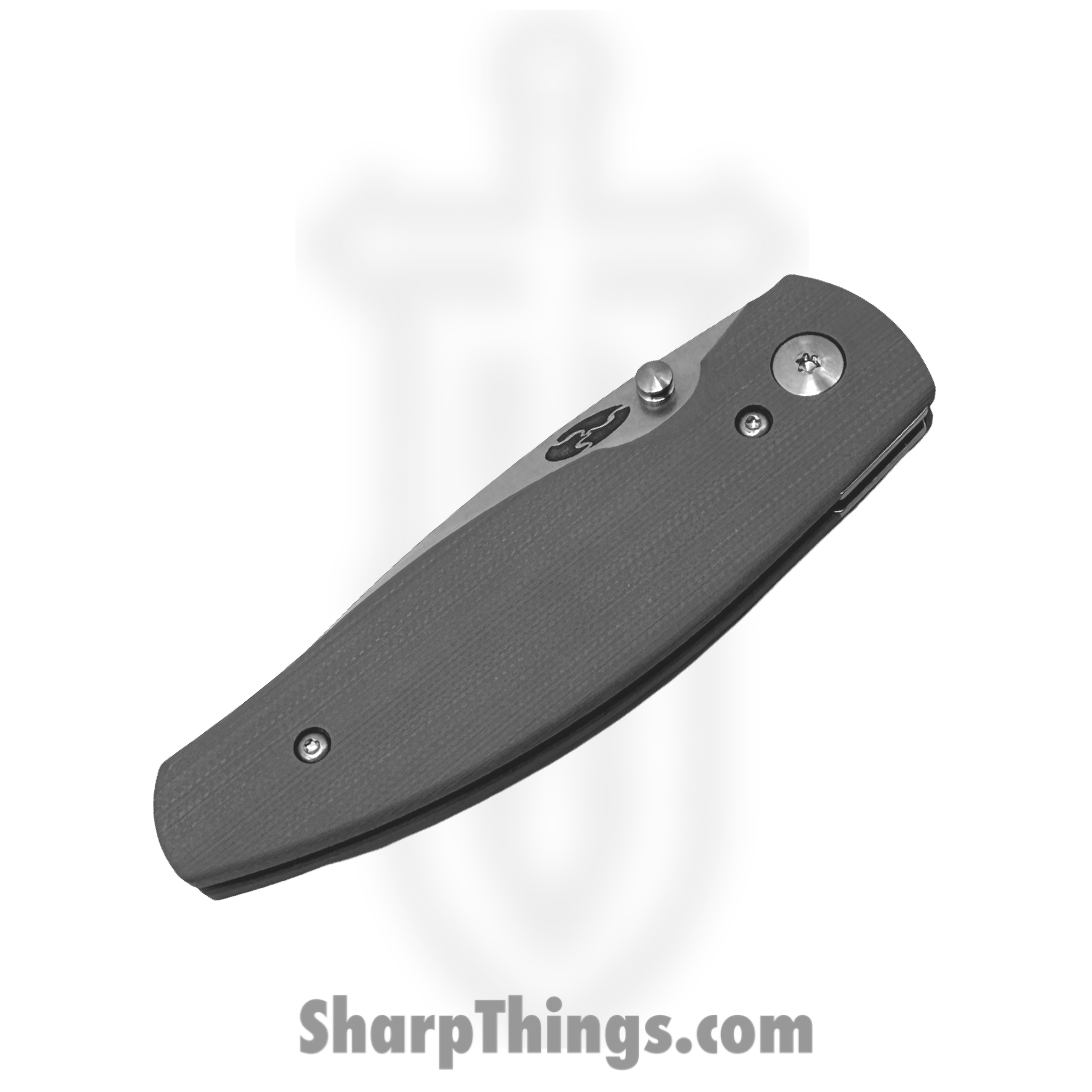 TRM - N2-G10-SG - Neutron 2 Liner Lock - Folding Knife - CPM MagnaCut Stonewash Drop Point - 3D G10 - Slate Gray - Image 3