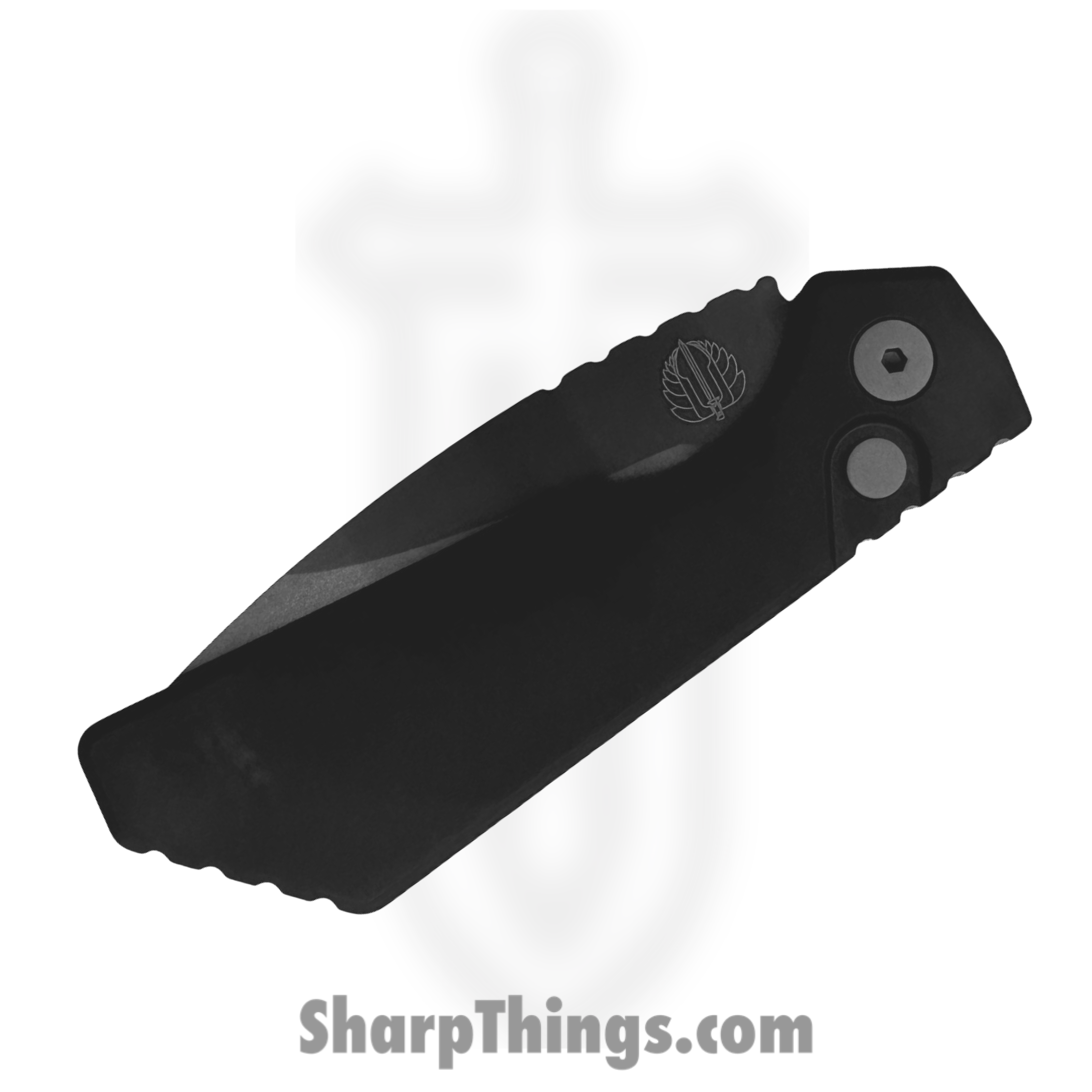 ProTech - PT221 - Strider PT+ - Automatic Knife - CPM MagnaCut Smokey Gray Drop Point - 6061-T6 Aluminum - Black - Image 3
