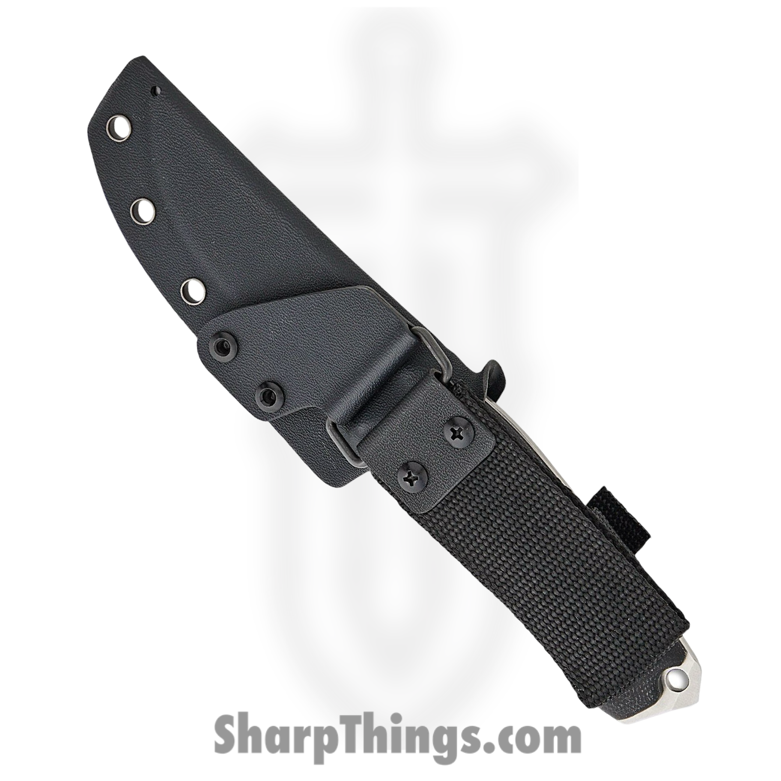 Ruike - RKEF186MB - F186 - Fixed Blade Knife - D2 Stonewash Clip Point - Micarta - Black - Image 4