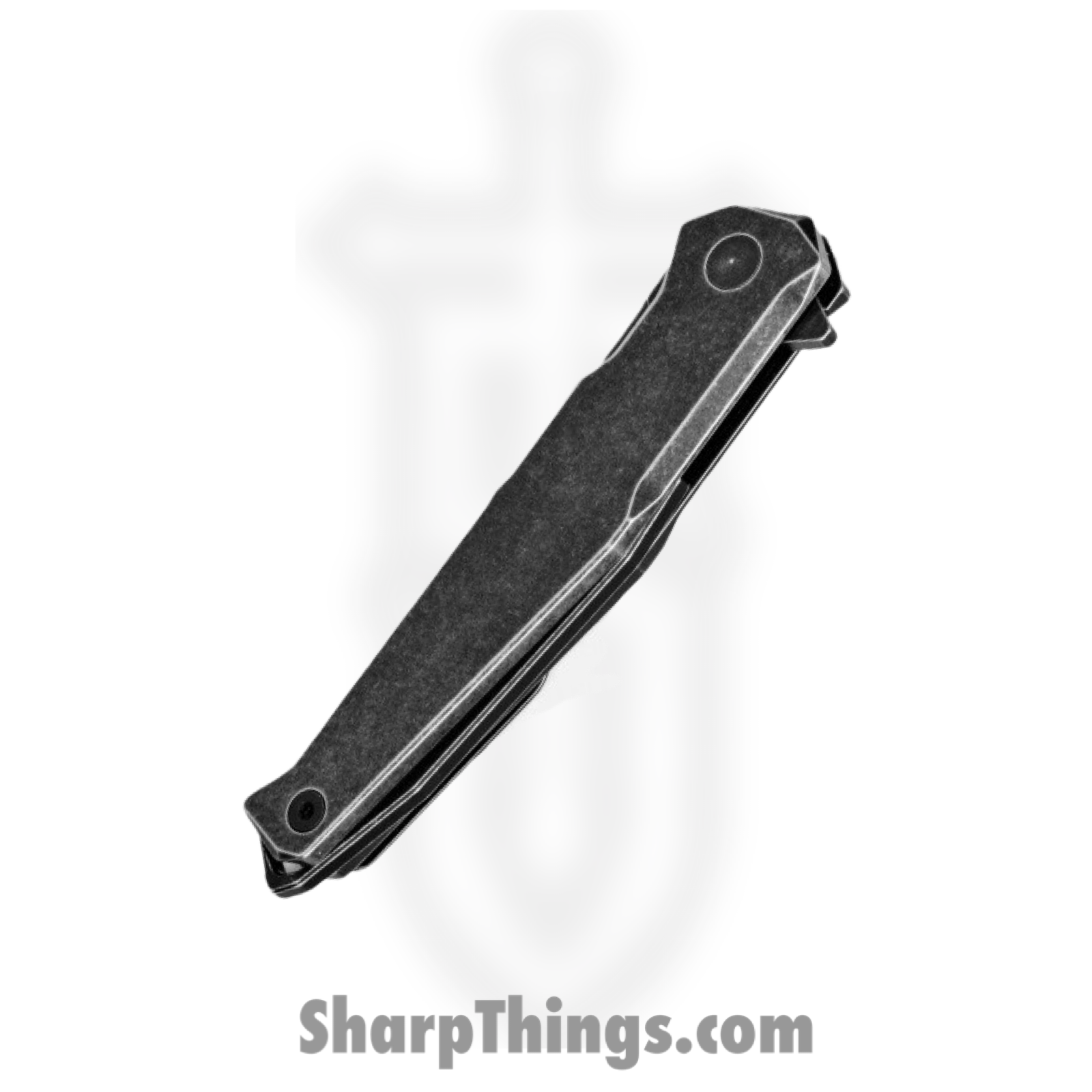 Ruike - RKEP108SB - P108 Beta Plus - Folding Knife - 14C28N Stonewash Spear Point - Stainless Steel - Black - Image 2