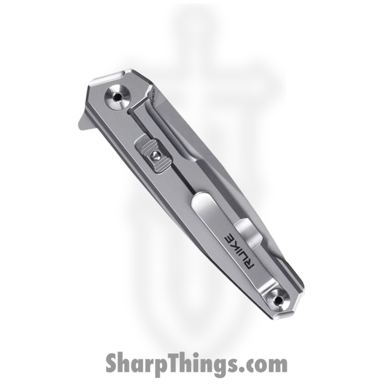 Ruike - RKEP875SZ - P875-SZ Beta Plus - Folding Knife - 14C28N Satin Drop Point - 420 SS G10 CF - Silver Black - Image 3
