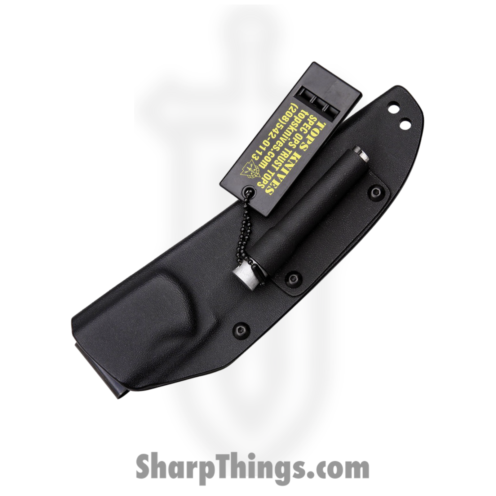 Tops - TPBROSGB - Fieldcraft BOB Hunter - Fixed Blade Knife - 1095 HC Two Tone Drop Point - G10 - Black Green - Image 2
