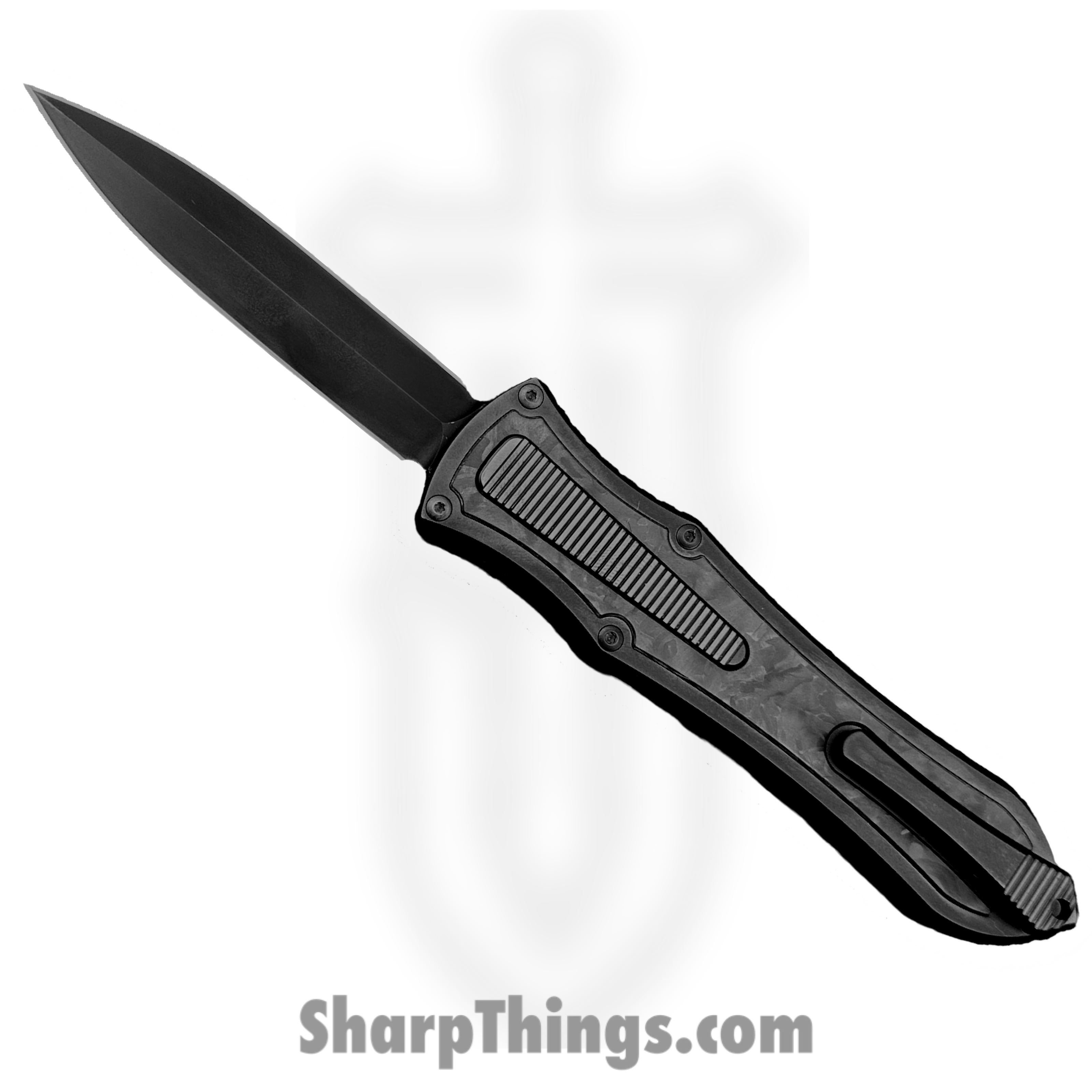 Hawk Knife - HKDLCLE - Deadlock Model C - LE John Wick Box Set - OTF Auto - 20CV DLC Dagger - Ti and Cf - Image 4