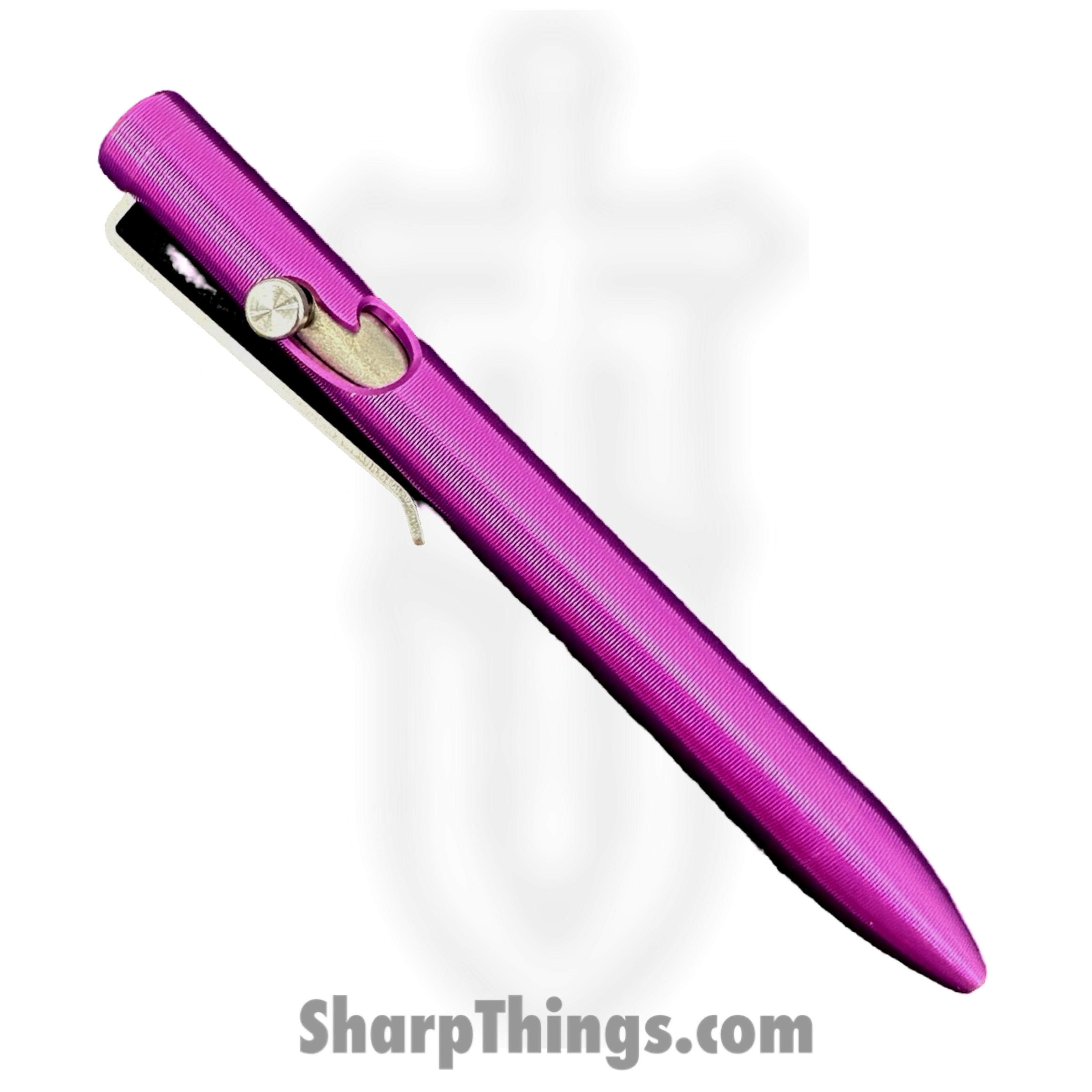 Tactile Turn - 10-BA3-AAL-PUR - Bolt Action Mini - Aluminum - Purple