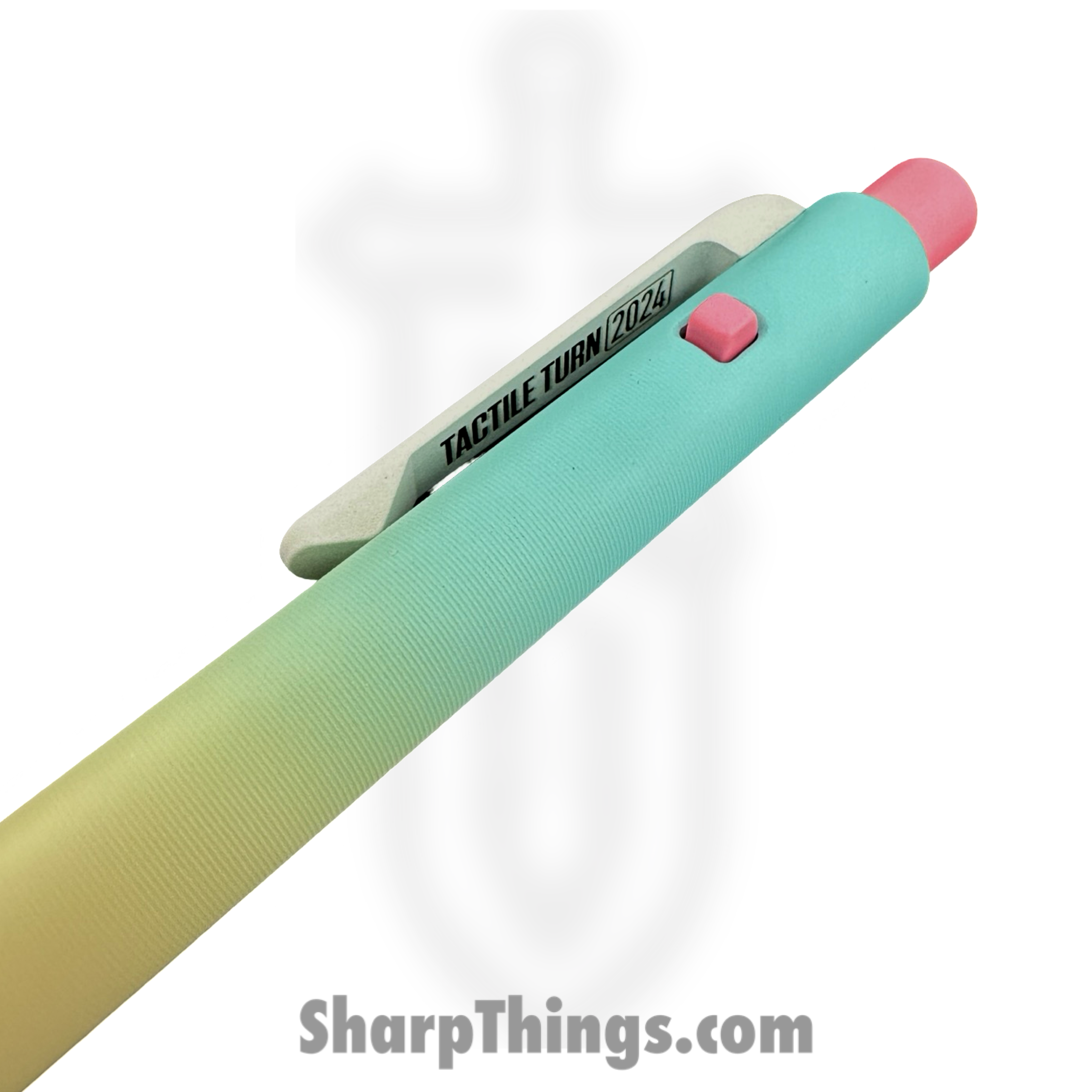 Tactile Turn - 10-SC3-SEA-VDY - Side Click Mini - Seasonal Release Vice - Day - Titanium - Pink/Blue/Cream - Image 3
