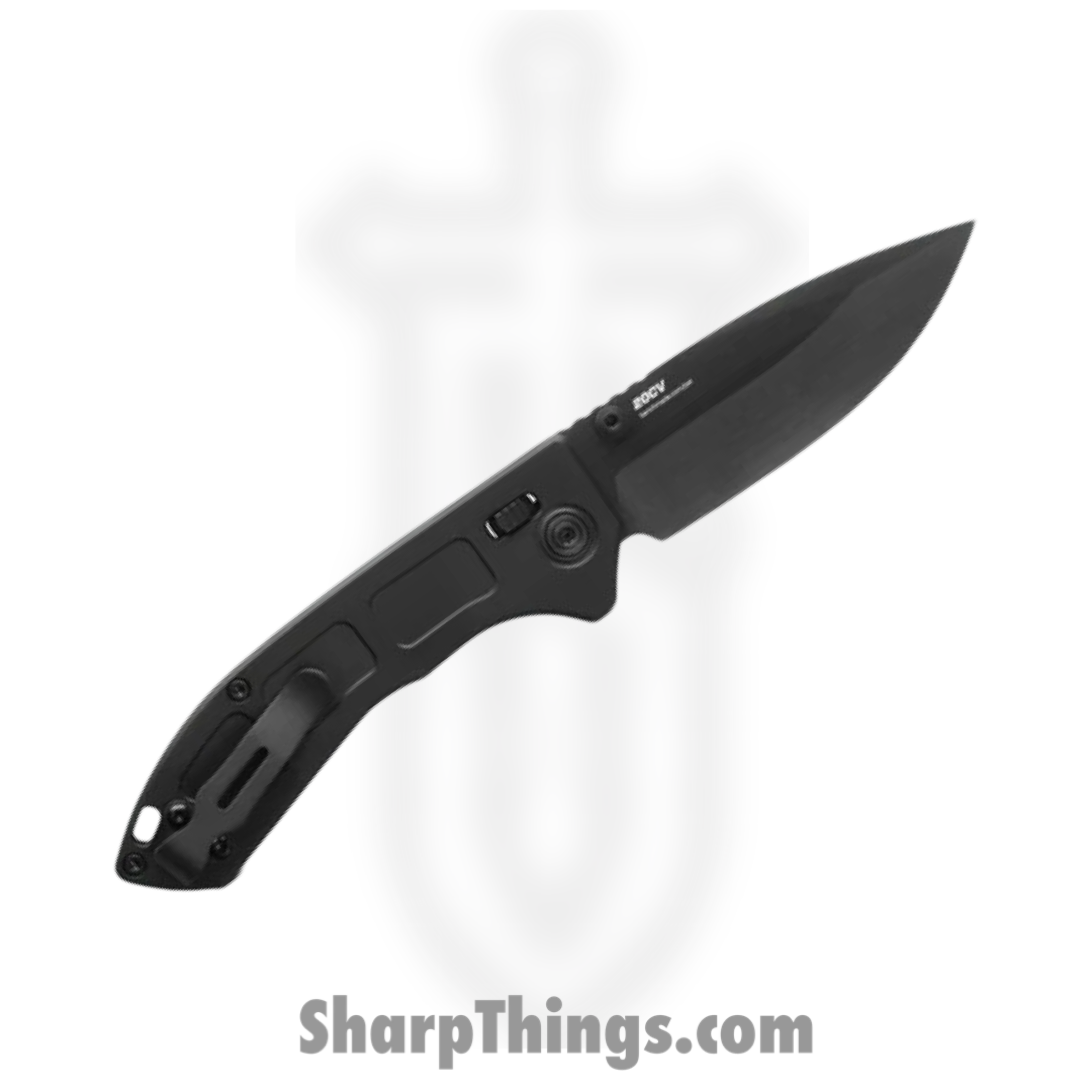 Benchmade - 743BK-01 - Mini Narrows - Folding Knife - 20CV DLC Drop Point - Titanium - Black - Image 2