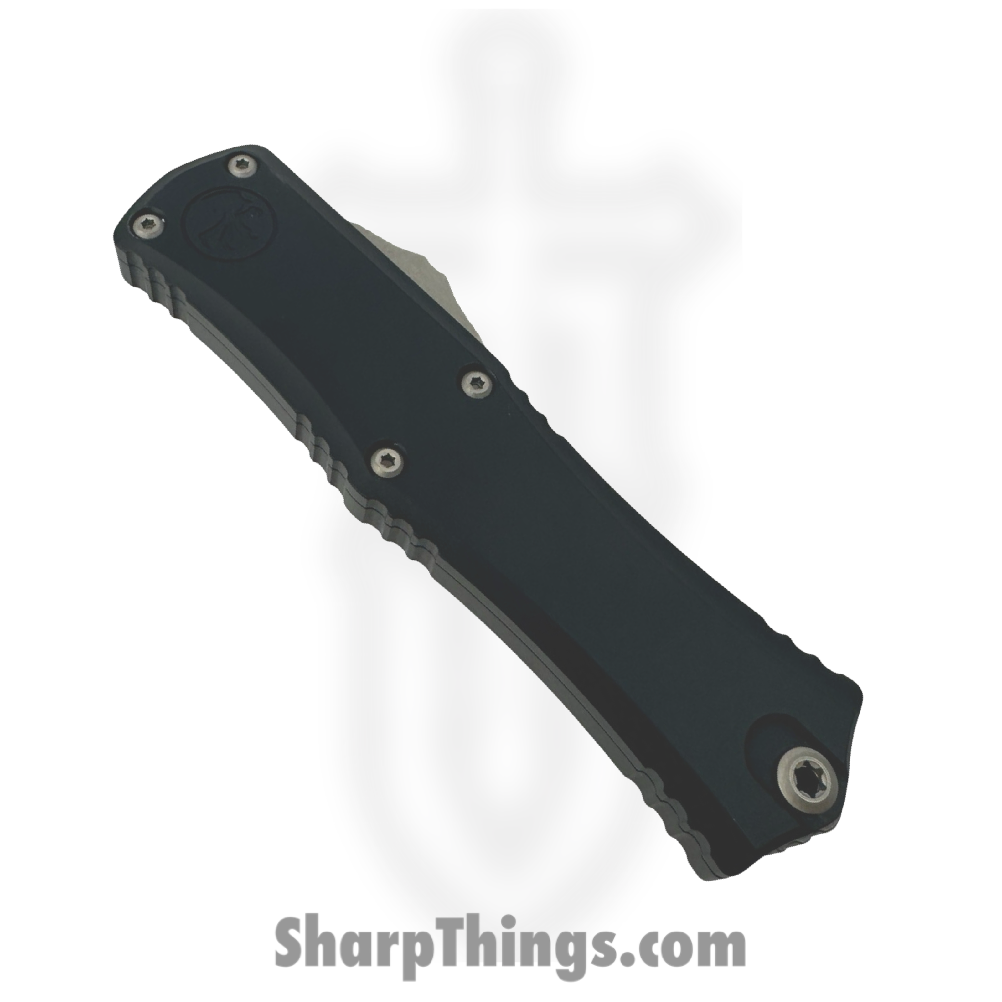 Microtech - 1702M-10AP - Hera II Mini - OTF Auto - M390MK Apocalyptic Dagger - 6061-T6 Aluminum - Black - Image 3