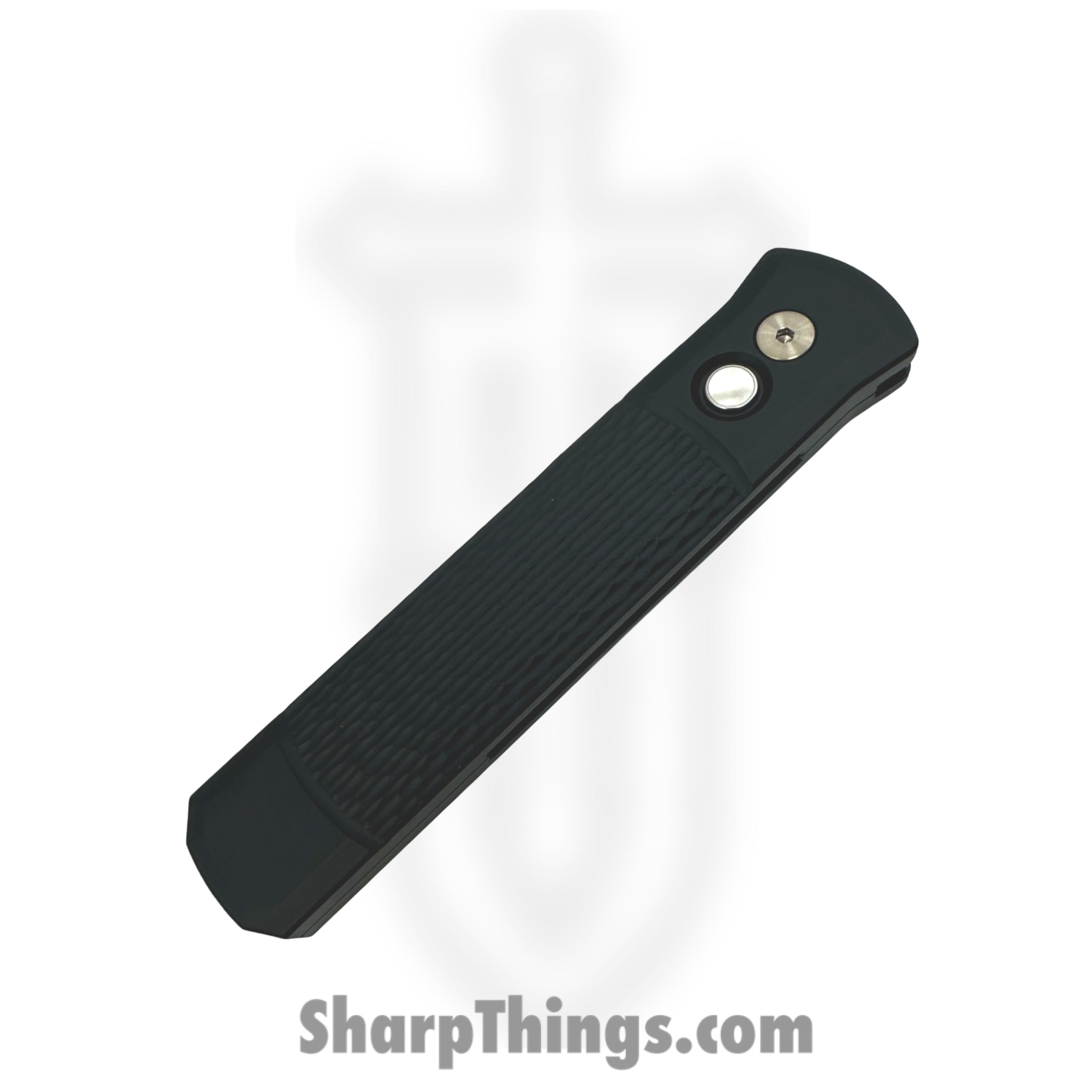ProTech - 925-LTD - Godfather - Automatic Knife - 154CM Satin Spear Point - Aluminum - Black - Image 3