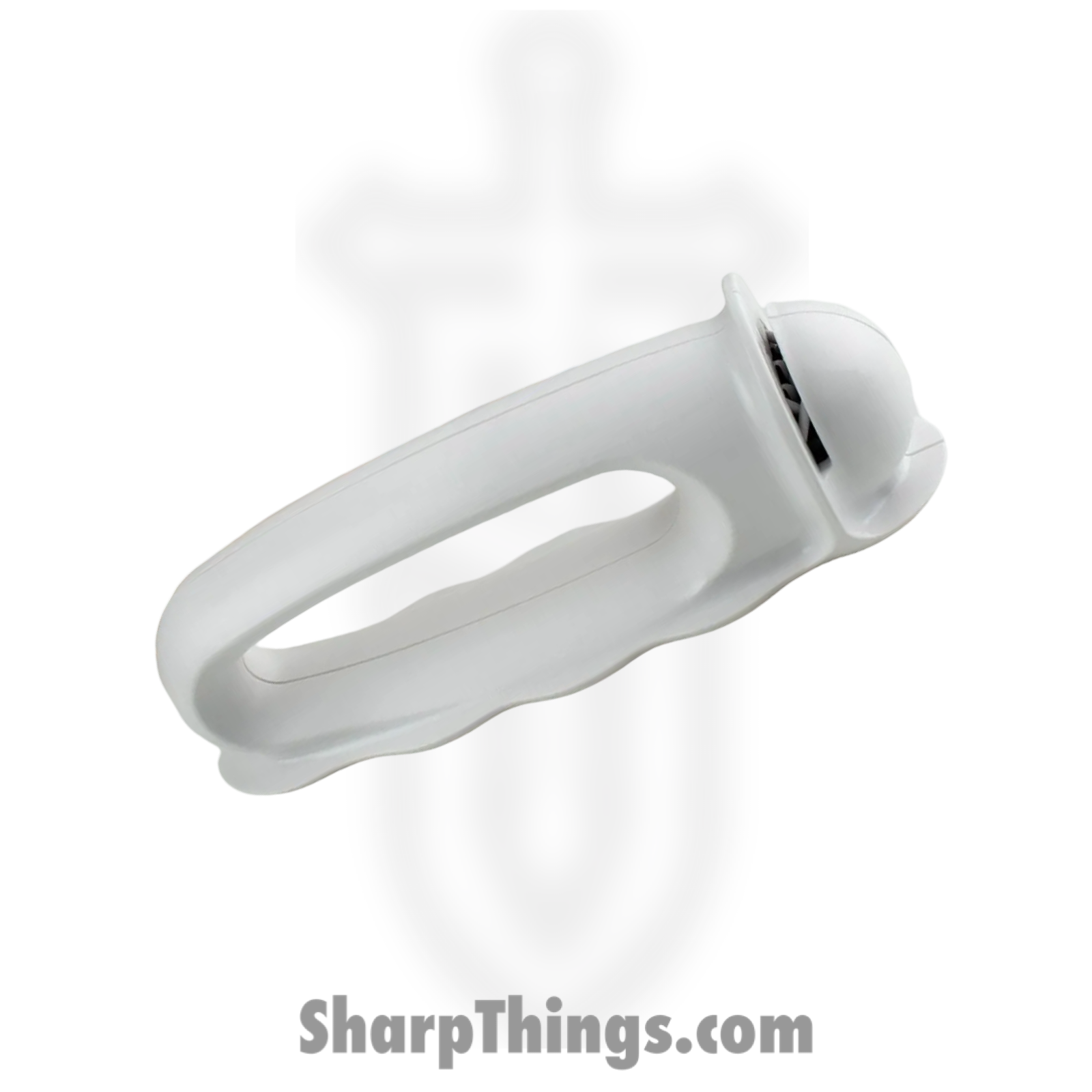 Kai - AP0163ENG - Pull Through Serrated Sharpener - Polypropylene - White - Image 2