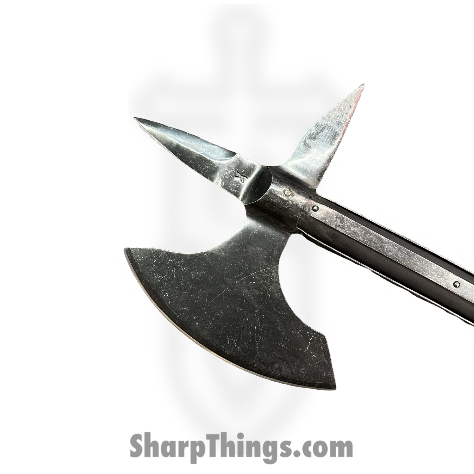 Battlecry - BAT601005 - Orleans Battle Axe - Fixed Blade Knife - 1065 HC Coated - Synthetic - Black - Image 3