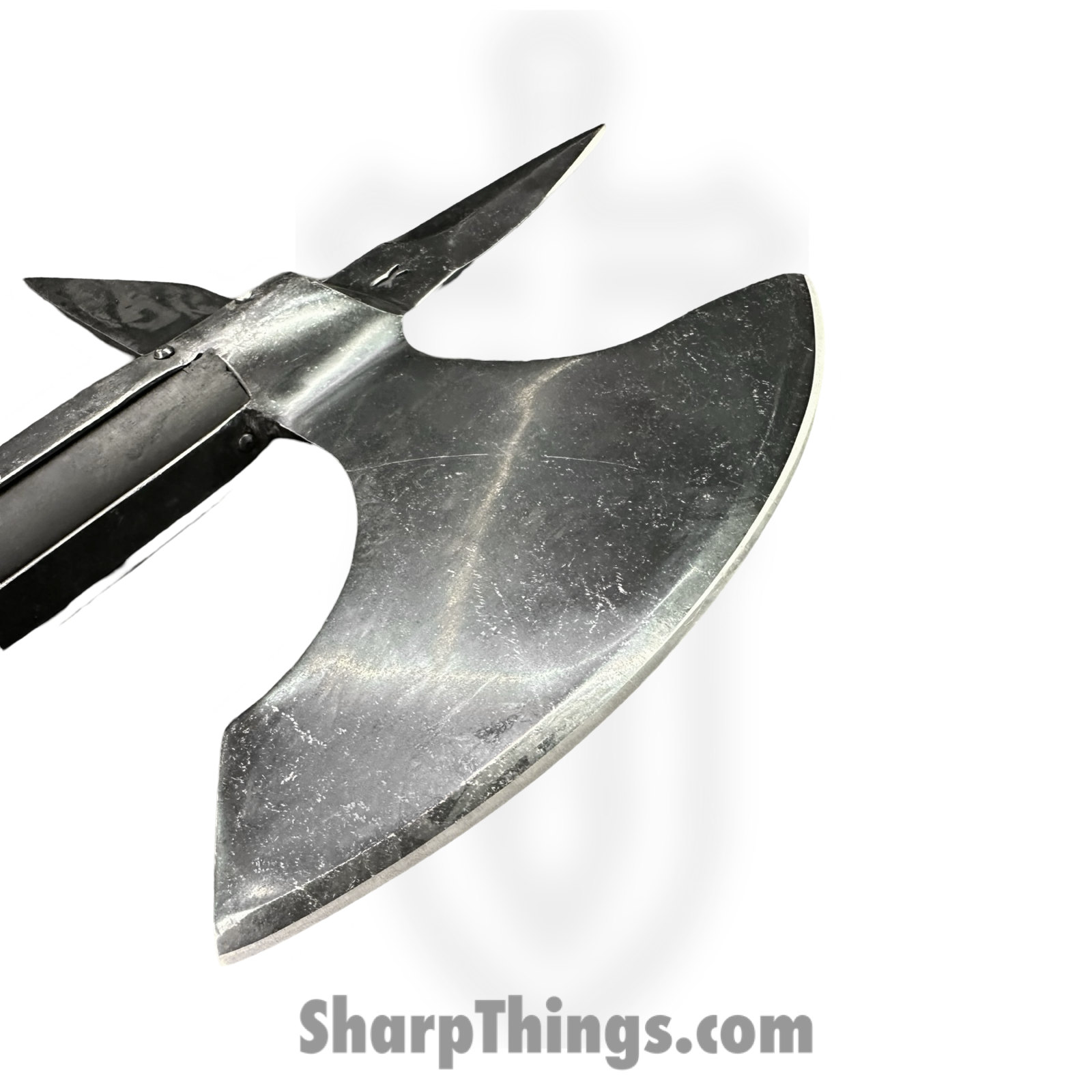 Battlecry - BAT601005 - Orleans Battle Axe - Fixed Blade Knife - 1065 HC Coated - Synthetic - Black - Image 4