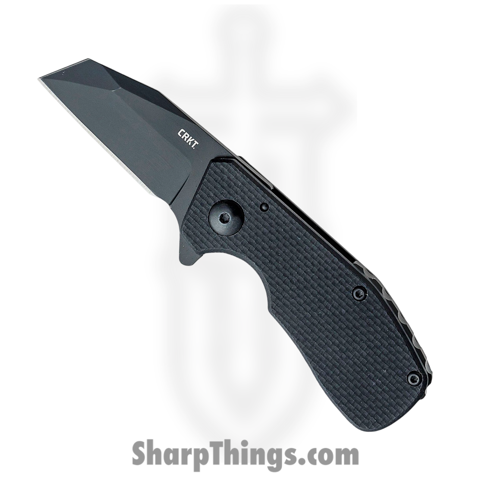 CRKT - CR4021GK - Razelcliffe Compact - Folding Knife - 8Cr13MoV Coated Wharncliffe - G10 SS - Black
