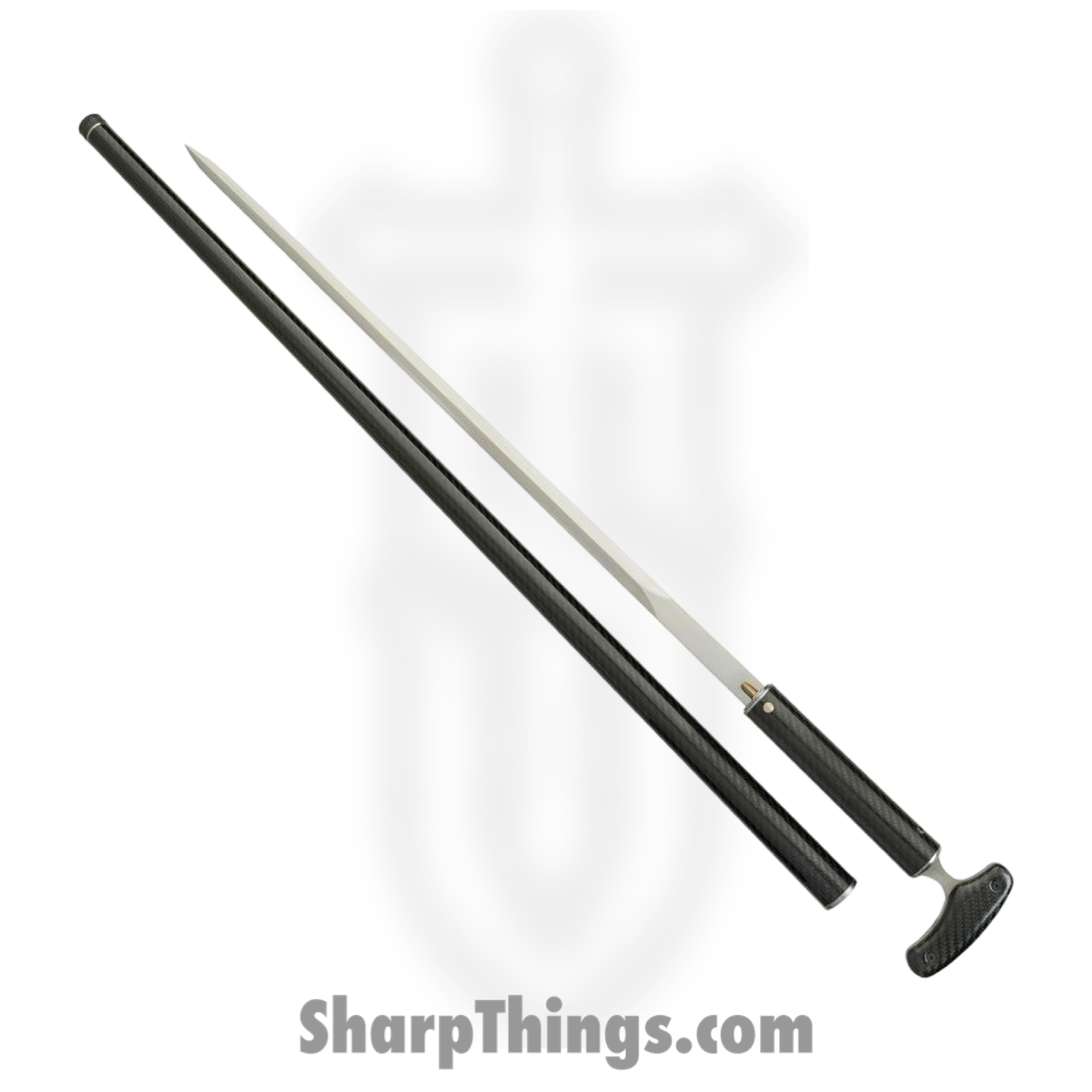 Dragon King - DRK12150 - Sword Cane - Carbon Fiber - Black