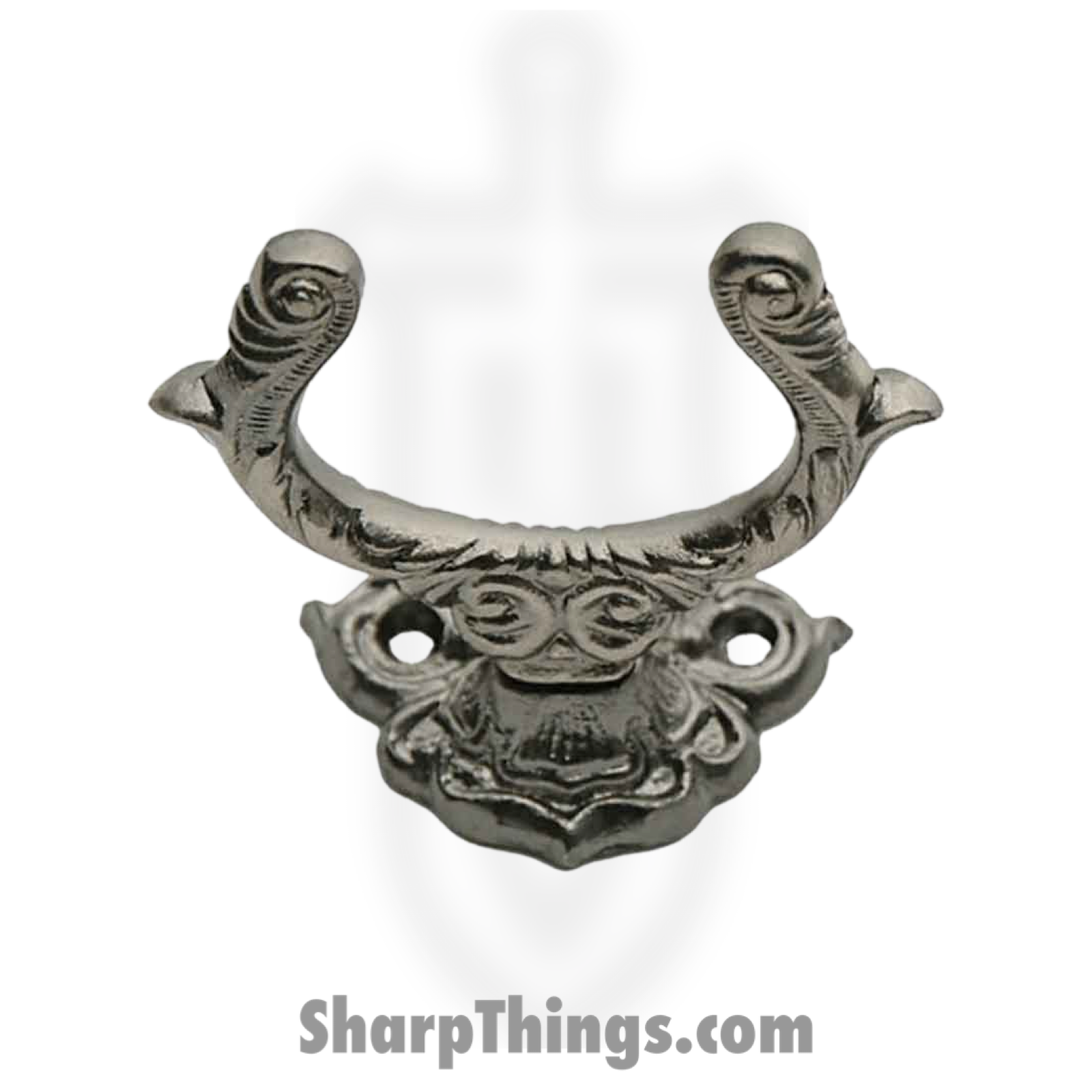 Pakistan Cutlery - PA3313 - Fancy Sword Hanger Adjustable - Cast Metal - Silver - Image 2