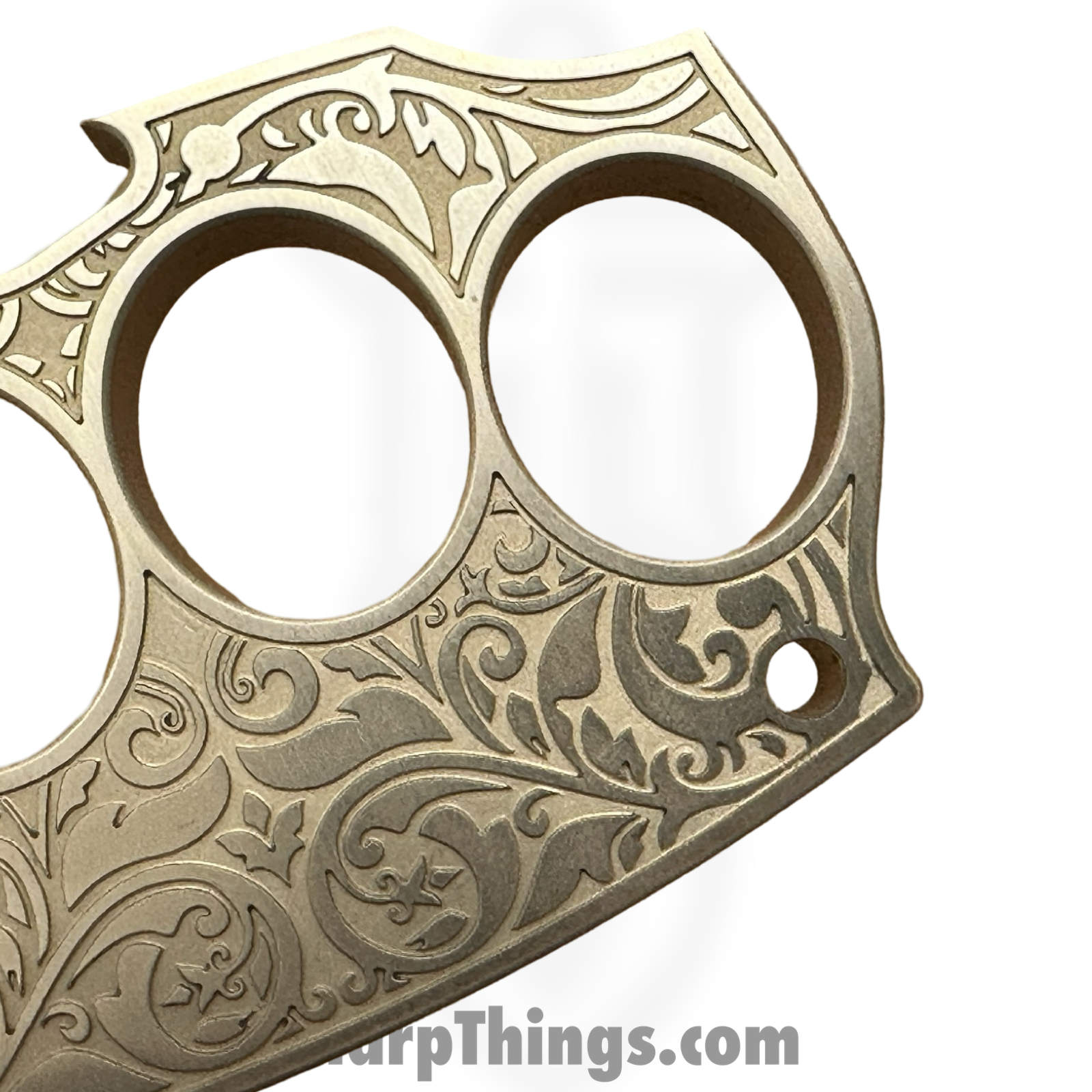 PM Customs - PMCNUXX4 - Nuxx v4 - 330g - Four Finger Knuck - Brass - Natural - Image 3