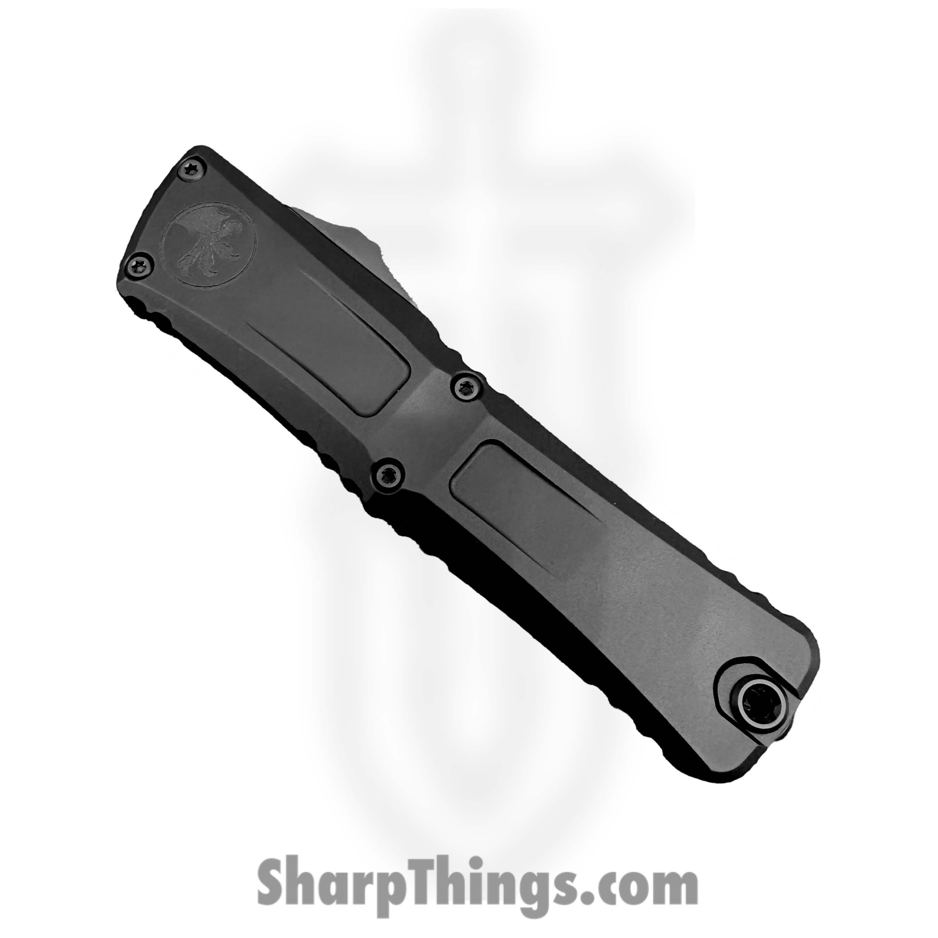Microtech - 1144-1T - Combat Troodon Gen III - OTF Auto - M390MK Two Tone Tanto - 6061-T6 Aluminum - Black - Image 4