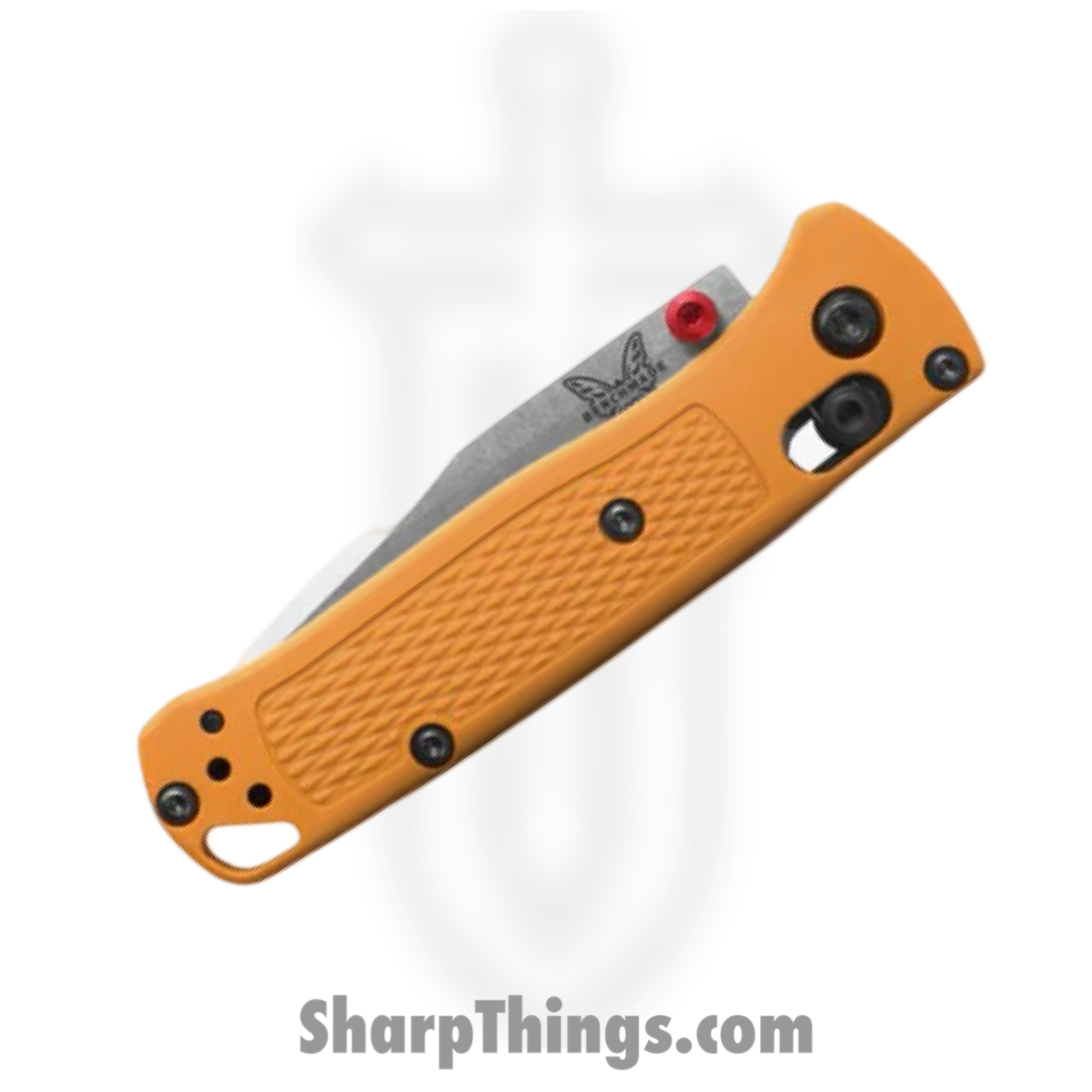 Benchmade - 533-08 - Mini Bugout - Folding Knife - CPM S30V Satin Drop Point - Grivory - Daybreak Yellow - Image 3