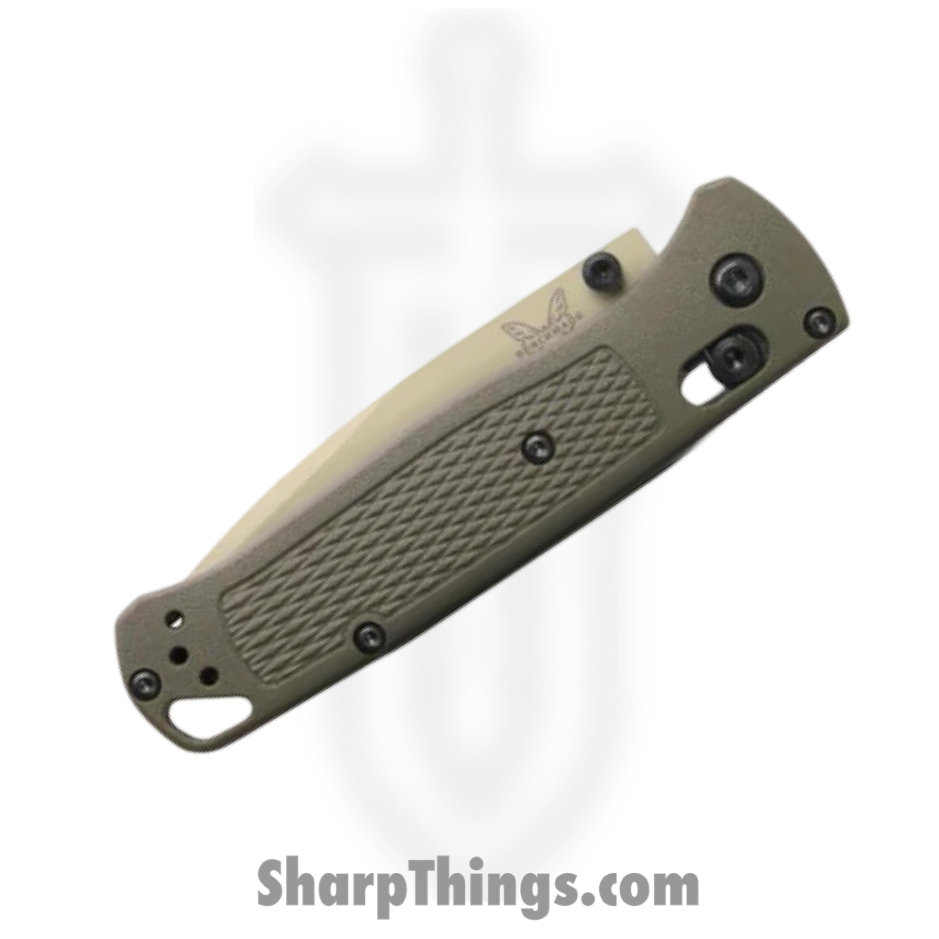 Benchmade - 535TN-11 - Bugout - Folding Knife - CPM S30V Coated Drop Point - Grivory - Dark Olive - Image 3
