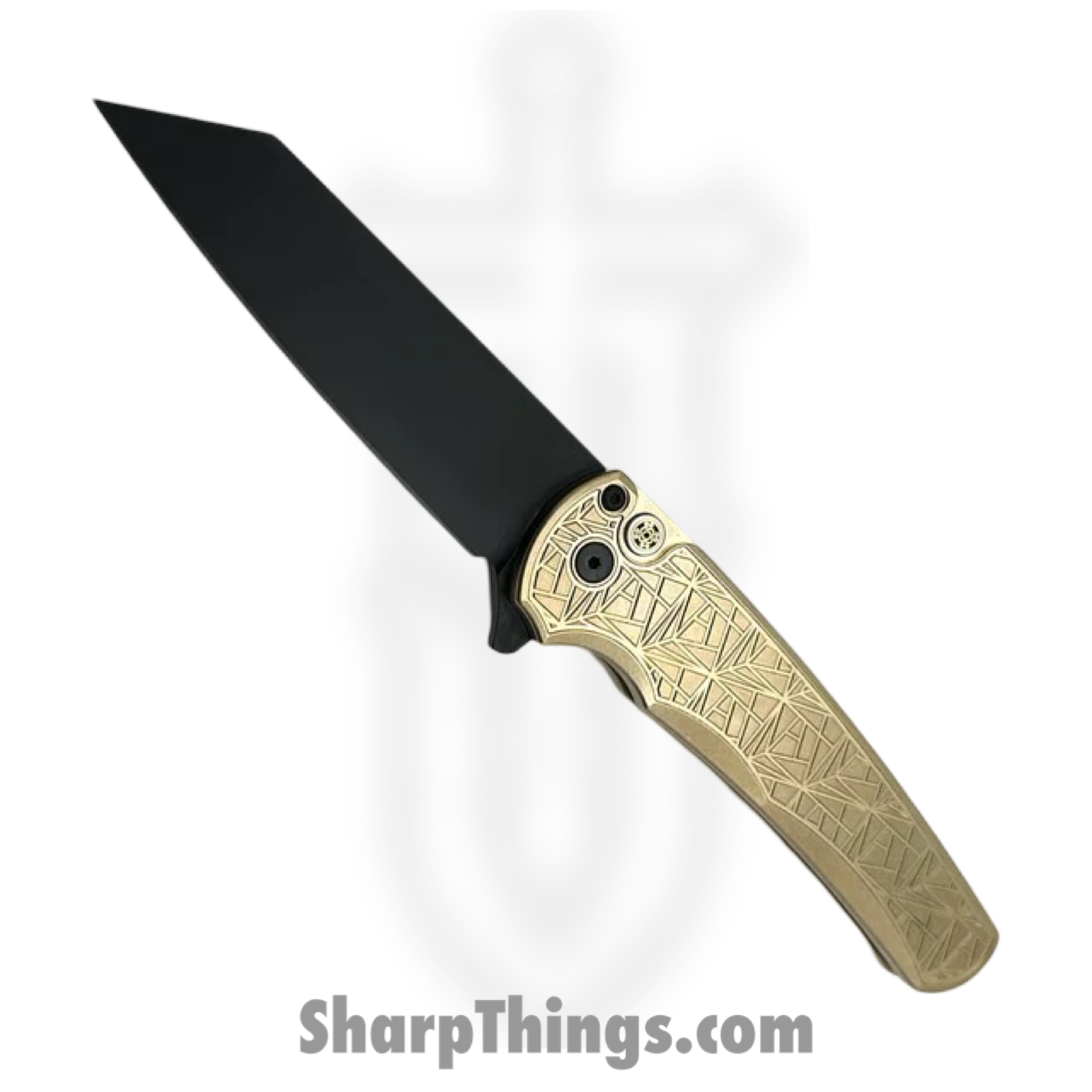 ProTech - 5413-NEXUS - Malibu "Since 1999" - Folding Knife - CPM MagnaCut Coated Reverse Tanto - AlBronze - Bronze