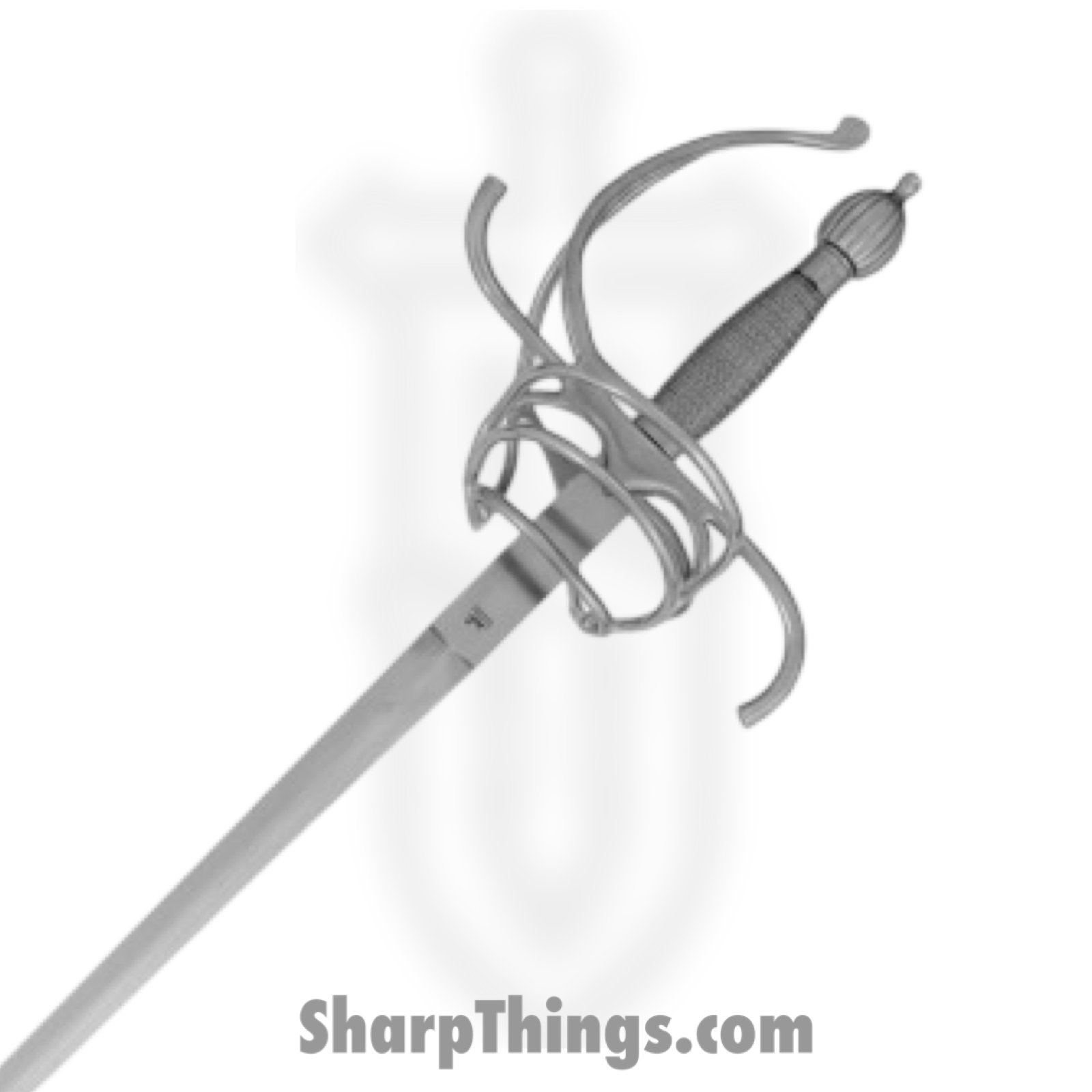 Rite Edge - CN926851 - Rapier - Polished Stainless Steel - Wire Wrapped - Black - Image 3