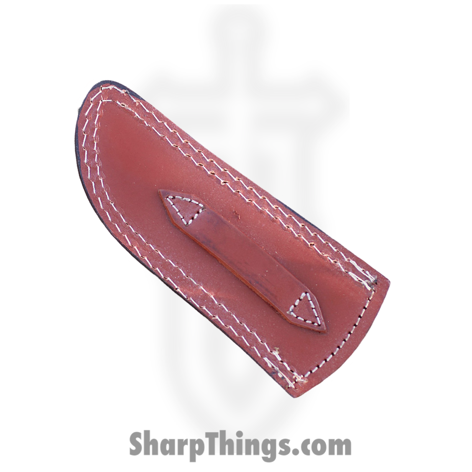 Damascus - DM1072 - The Wedge - Fixed Blade Knife - Damascus Drop Point - Buffalo Horn Wood - Black Brown - Image 4