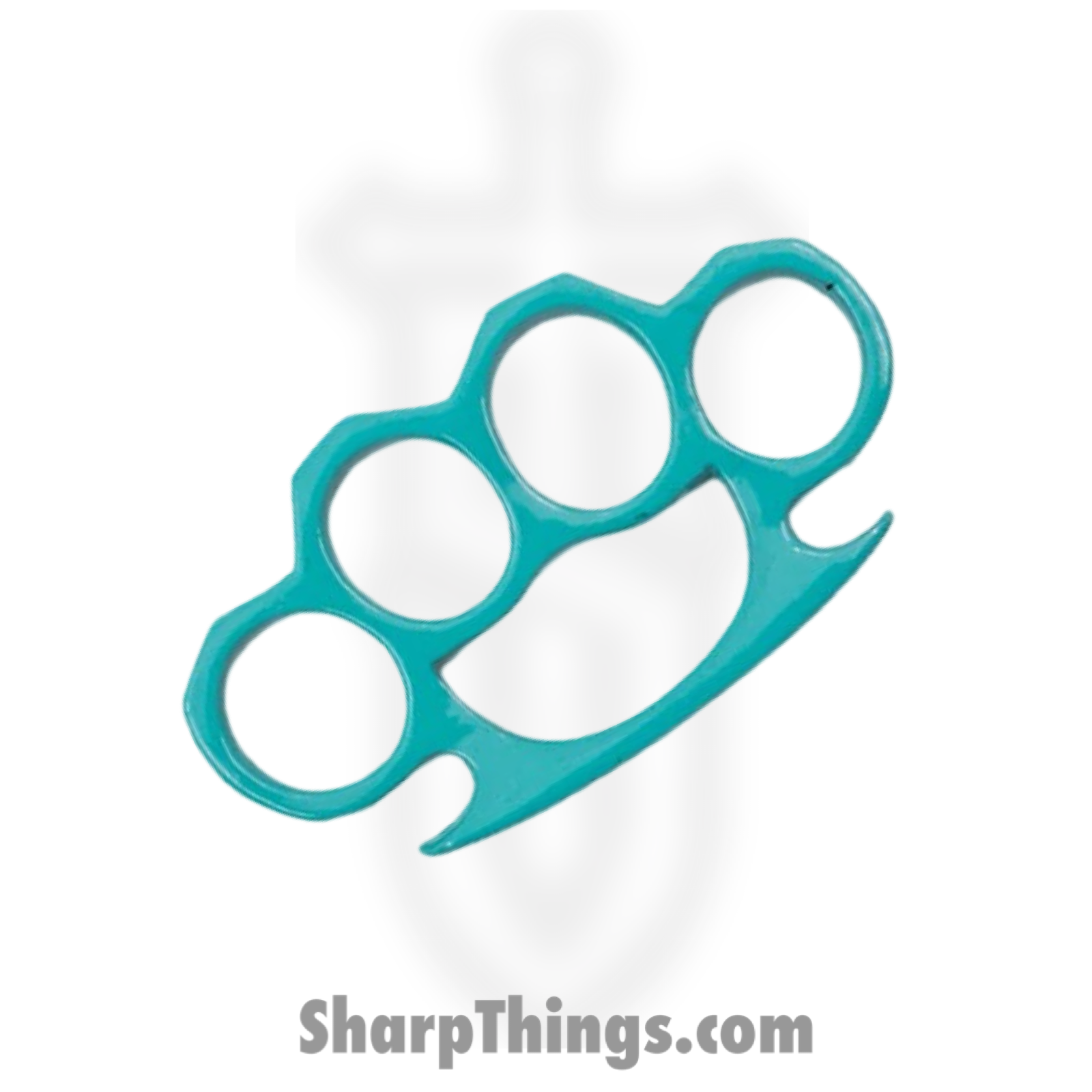 PTC - KN-01-TB - Knuckle Duster - Steel - Teal