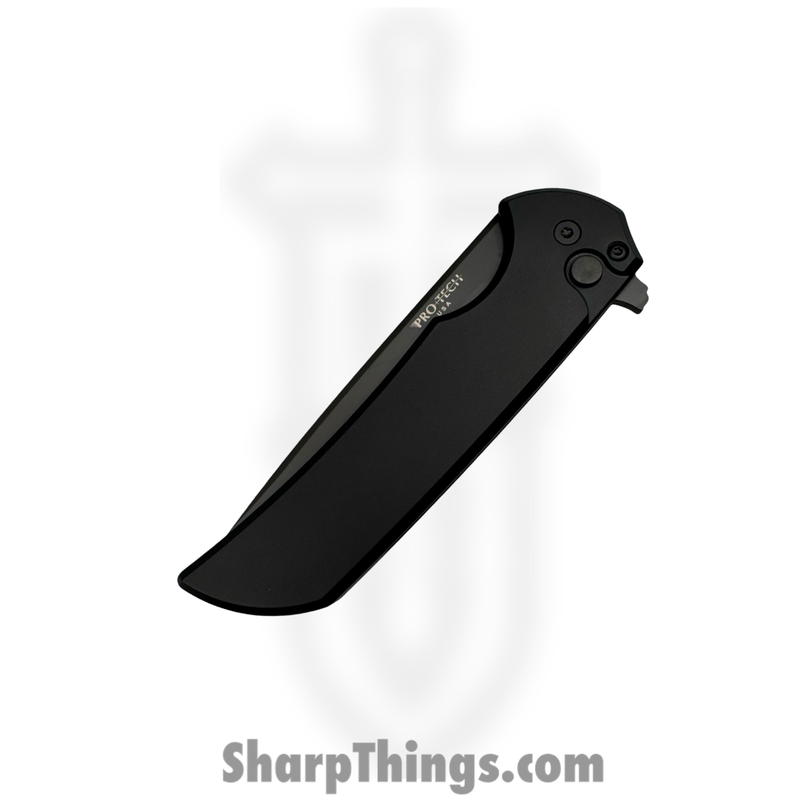 ProTech - MX103 - Mordax - Folding Knife - CPM MagnaCut Coated Drop Point - Aluminum - Black - Image 3