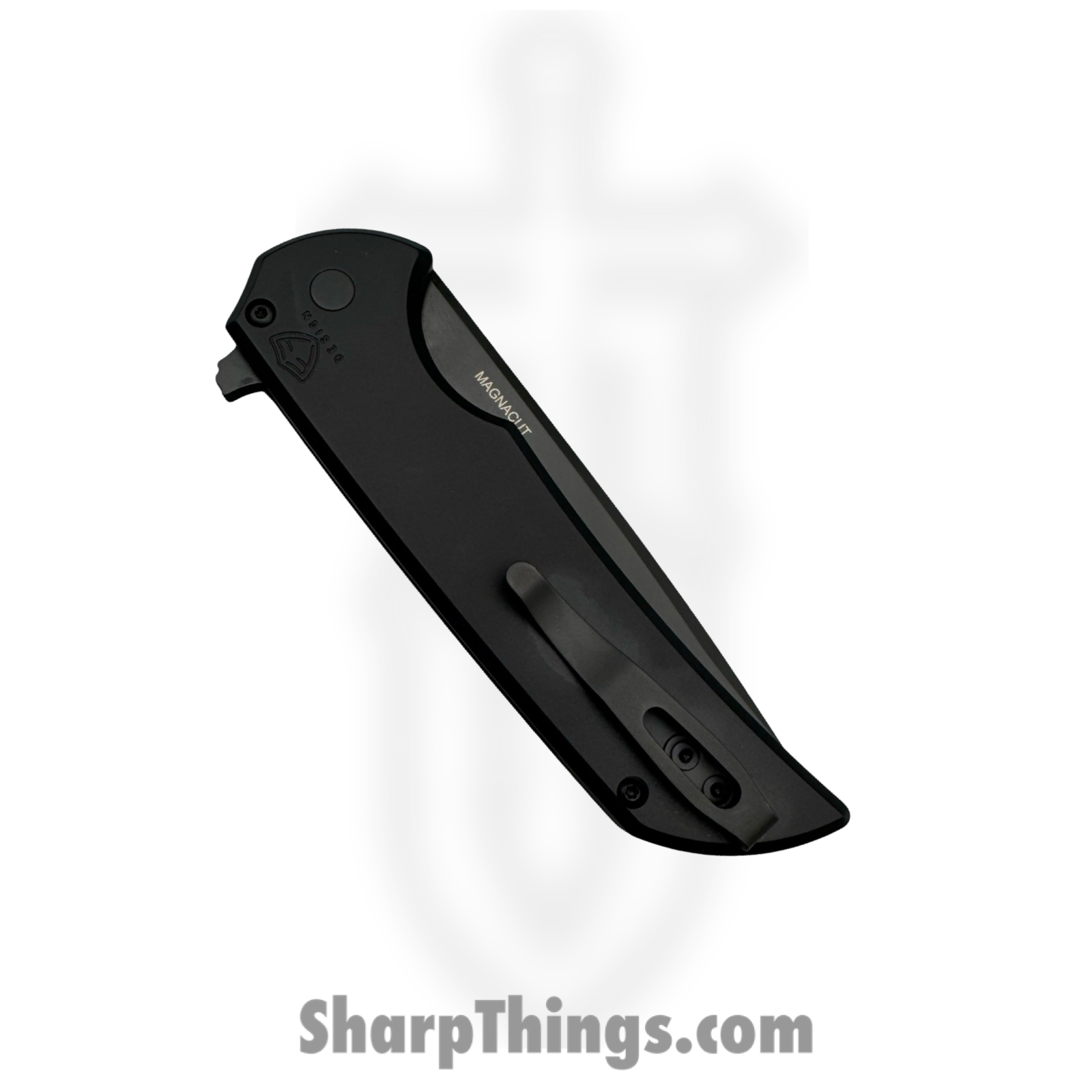 ProTech - MX103 - Mordax - Folding Knife - CPM MagnaCut Coated Drop Point - Aluminum - Black - Image 4