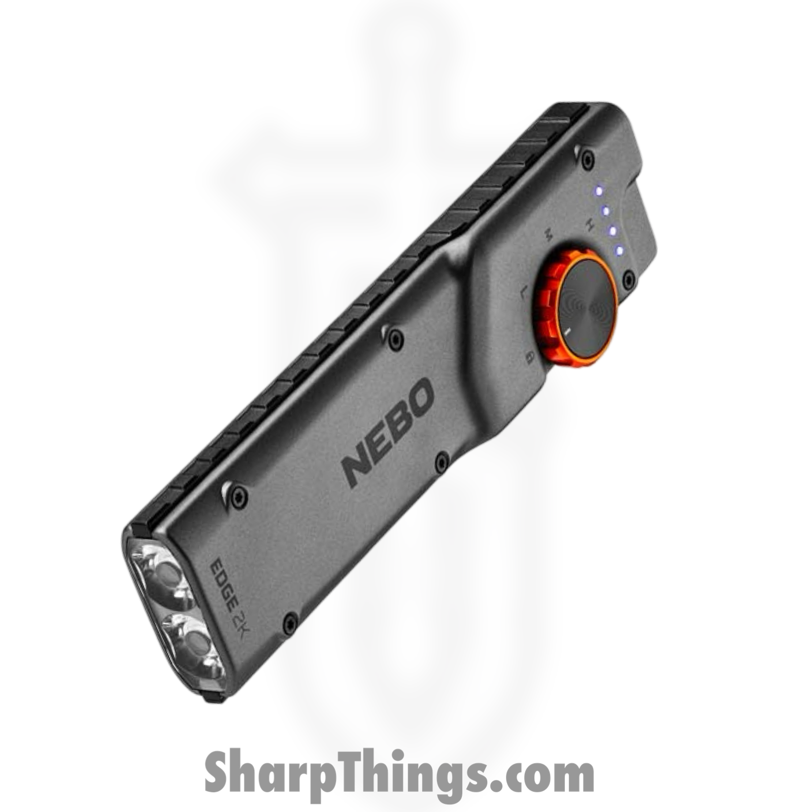 NEBO - NEB-POC-0014 - Edge 2K - Pocket Flashlight - 2000 Lumen - Gun Metal Gray