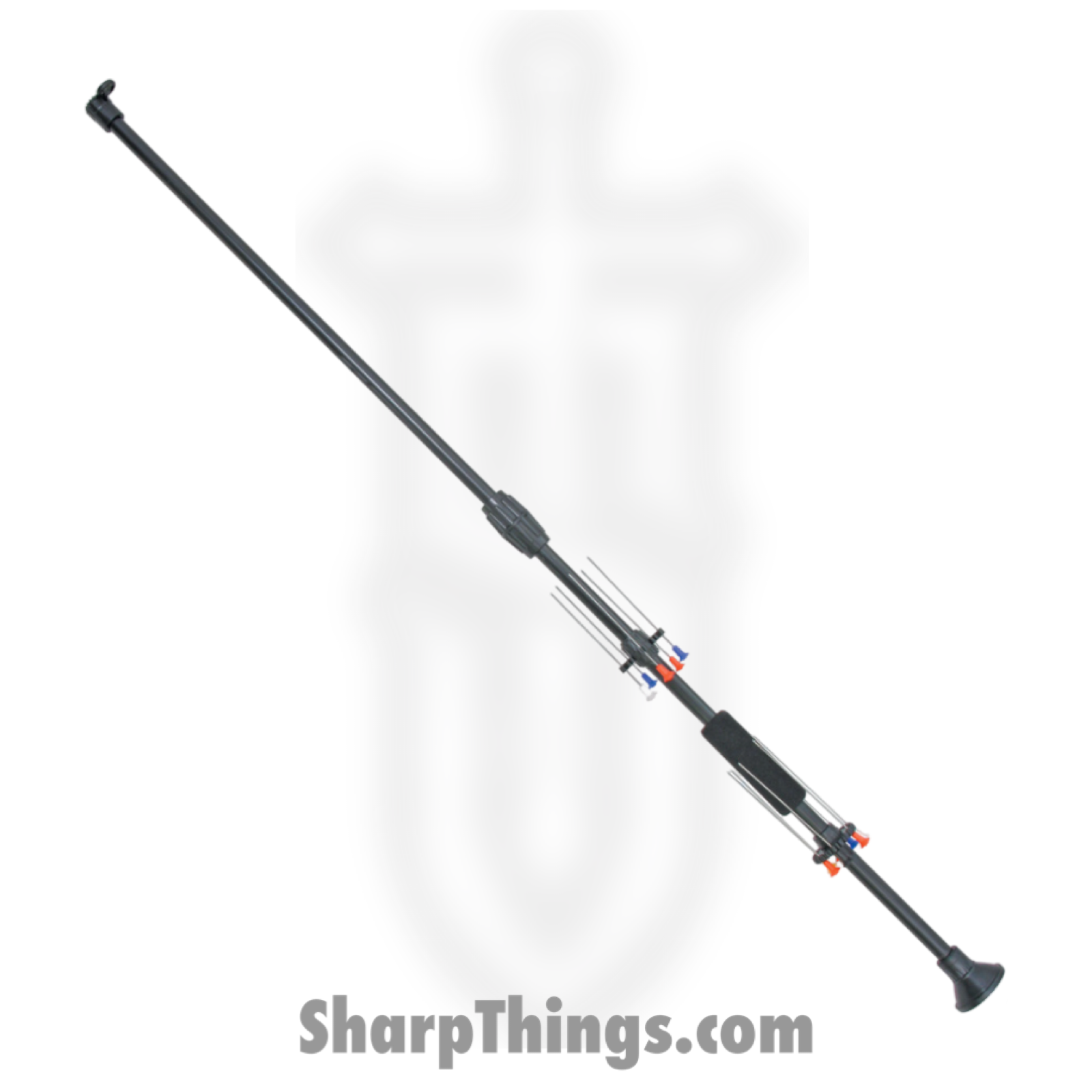 Predator - PR36TD - 40 Caliber 2pc Blowgun 36 inch - Aluminum - Black