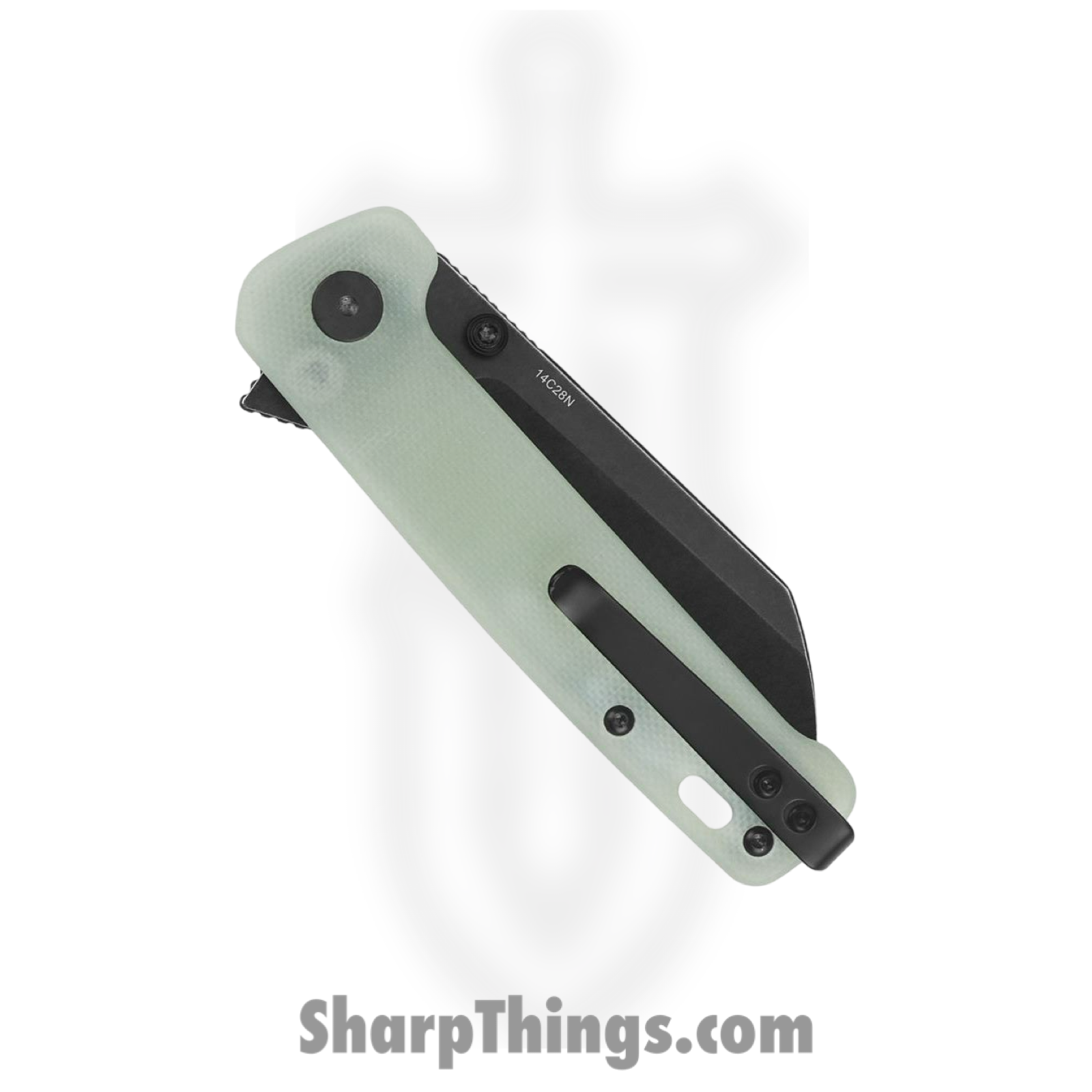 QSP - QS130BLB2 - Penguin - Folding Knife - 14C28N Coated Sheepsfoot - G10 - Jade - Image 4