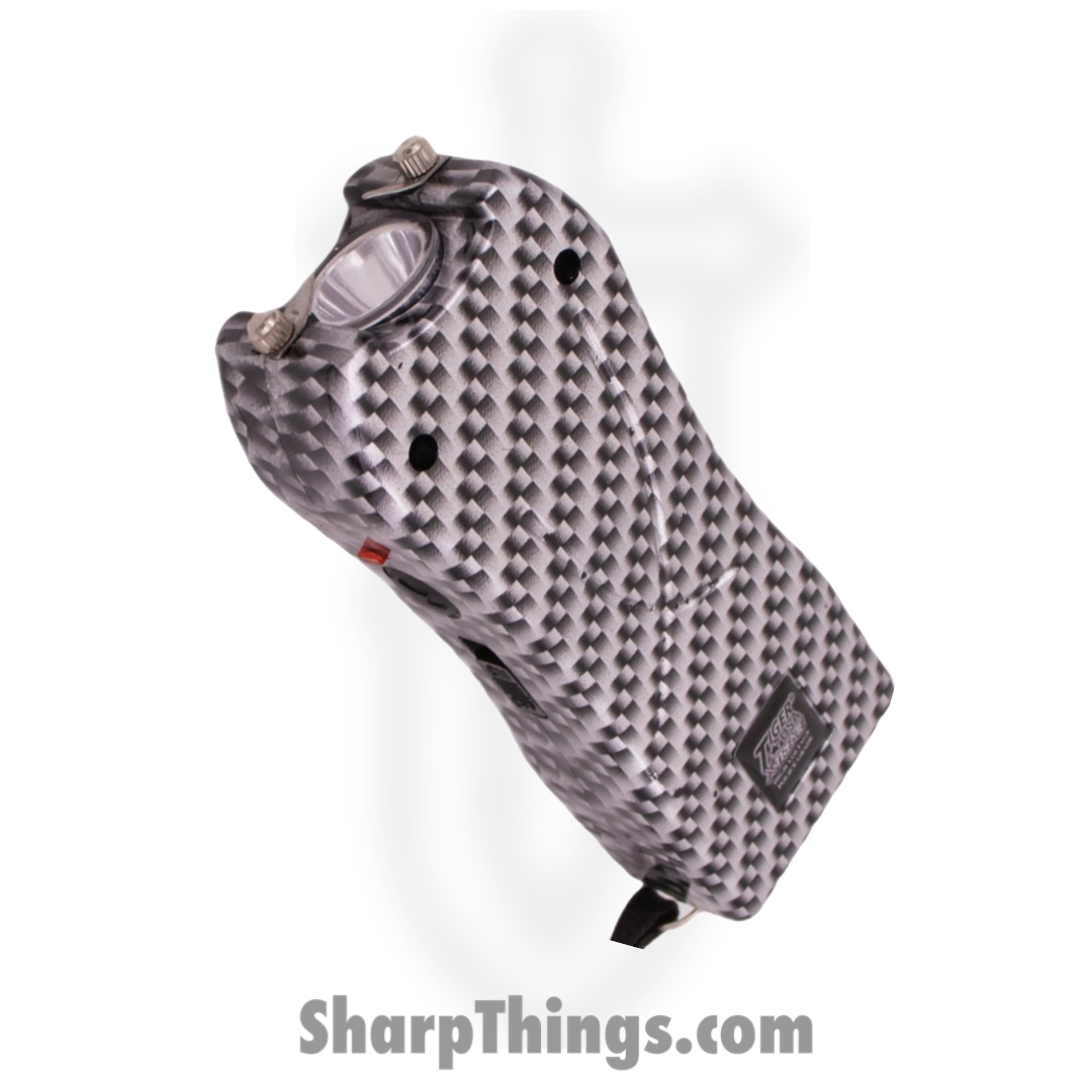 Tiger USA - TD-398-CF - 125 Million Jacquard Stun Gun Flashlight 200 Lumens - Plastic - Carbon Fiber - Image 12