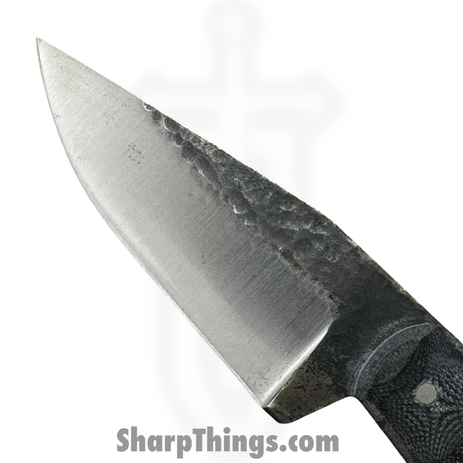 310 Forge - WEN101124 - Wendigo - Custom Made 52100HC Clip Drop Point Blade w Hardwood Scales - Black - Image 4