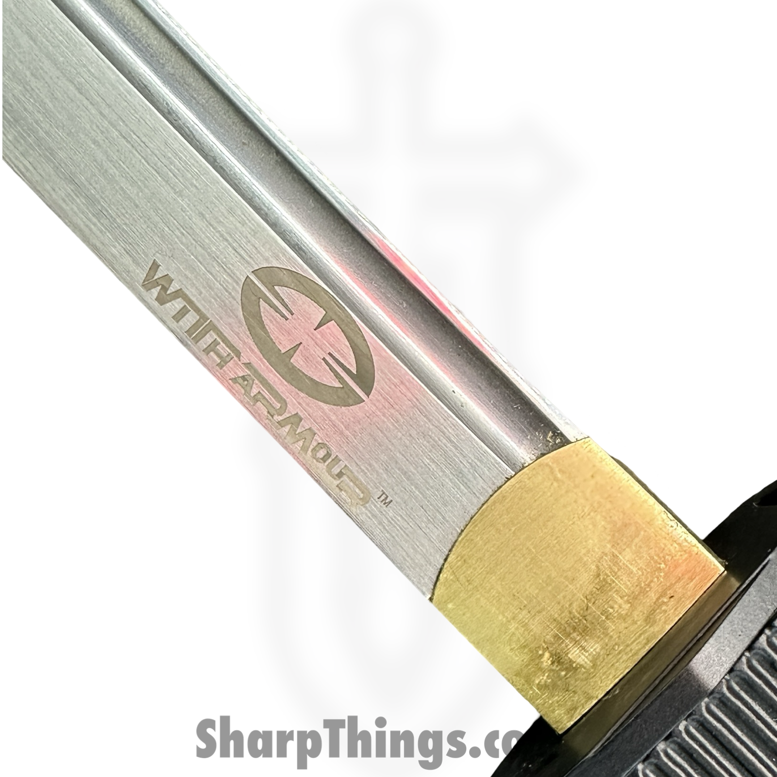 WithArmour - WAR038BK - Katana - Fixed Blade Knife - 1065 Carbon Steel - Polymer - Black - Image 8