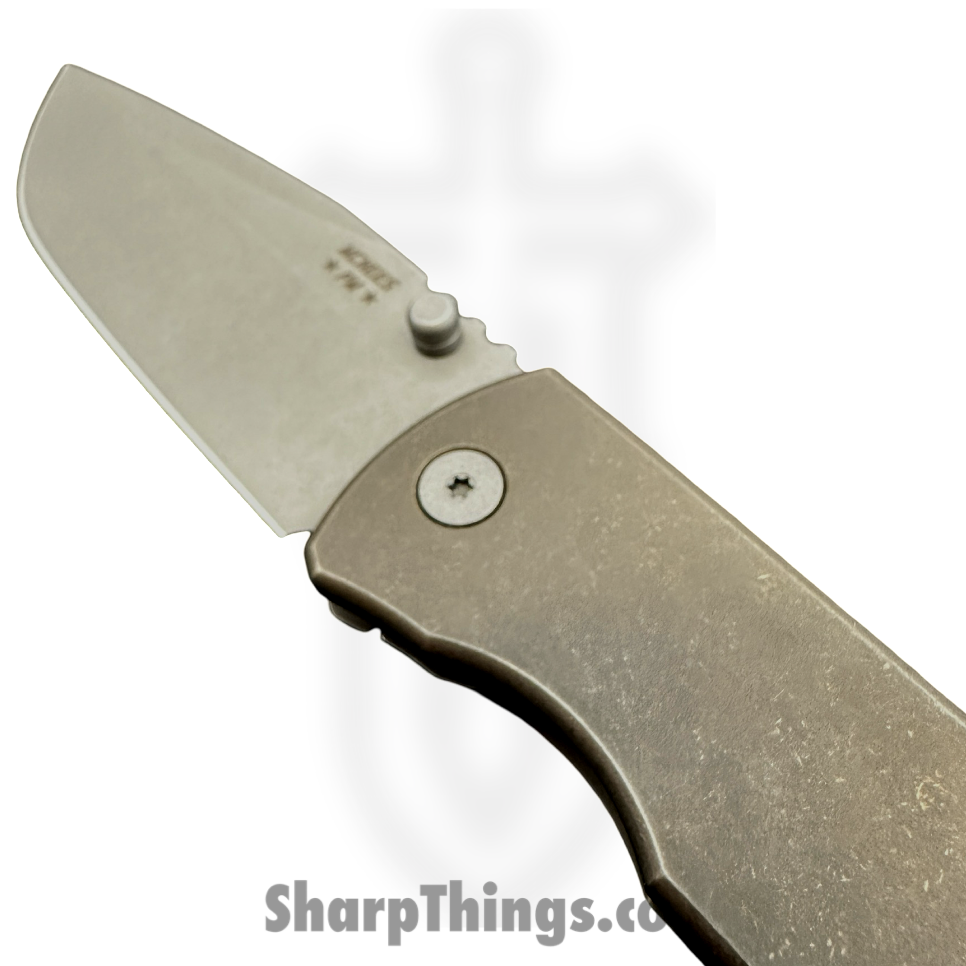 McNees - MAC23.5AtmBz - MAC 2 3.5 - Folding Knife - CPM MagnaCut Stonewash Clip Point - Titanium - Atomic Bronze - Image 3