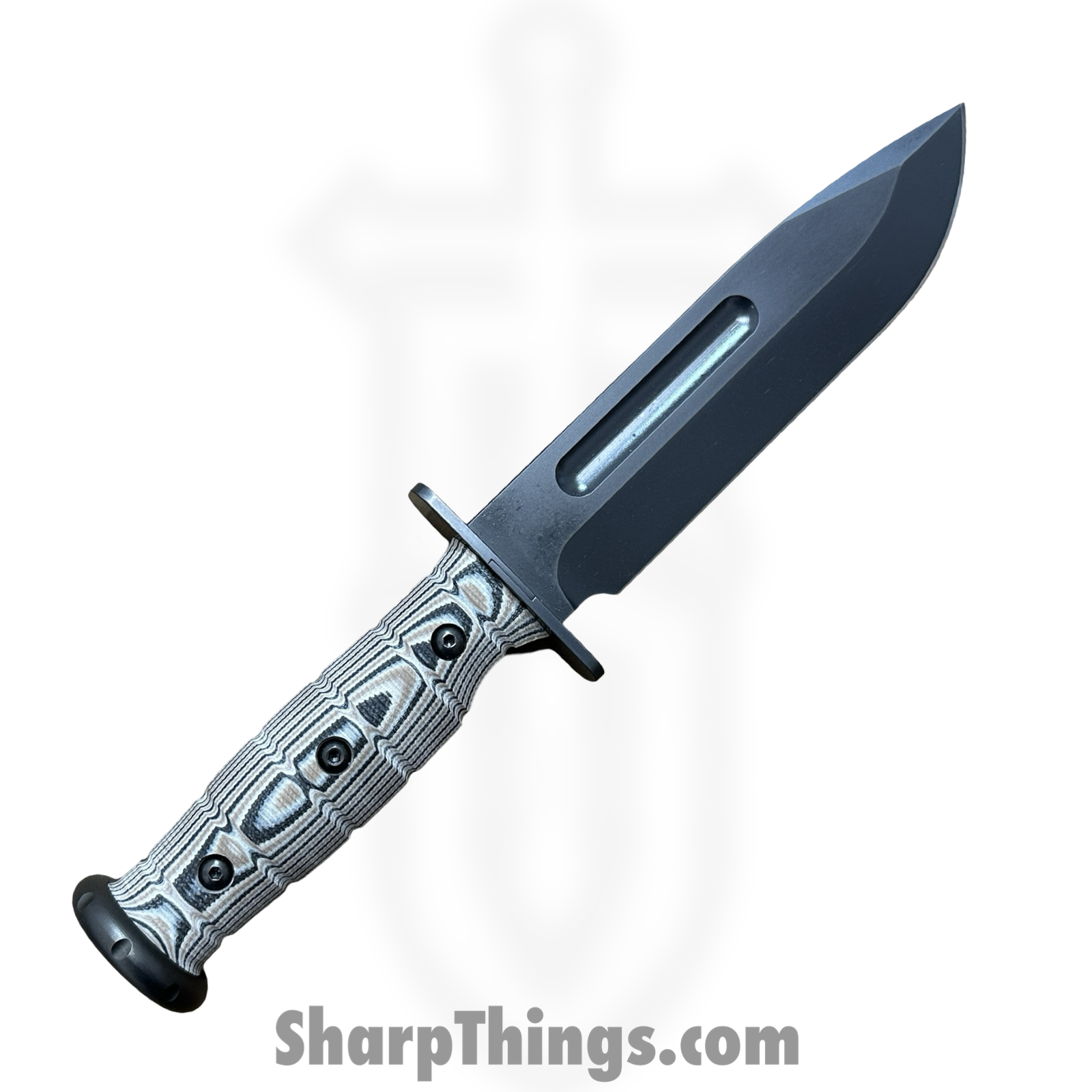 Medford Knife and Tool - MK103SPQ-12LE-SPQ3-Q4 - USMC Fighter - Fixed Blade Knife - S35VN Coated Clip Point - Multi-Layered G10 - Multi - Image 2
