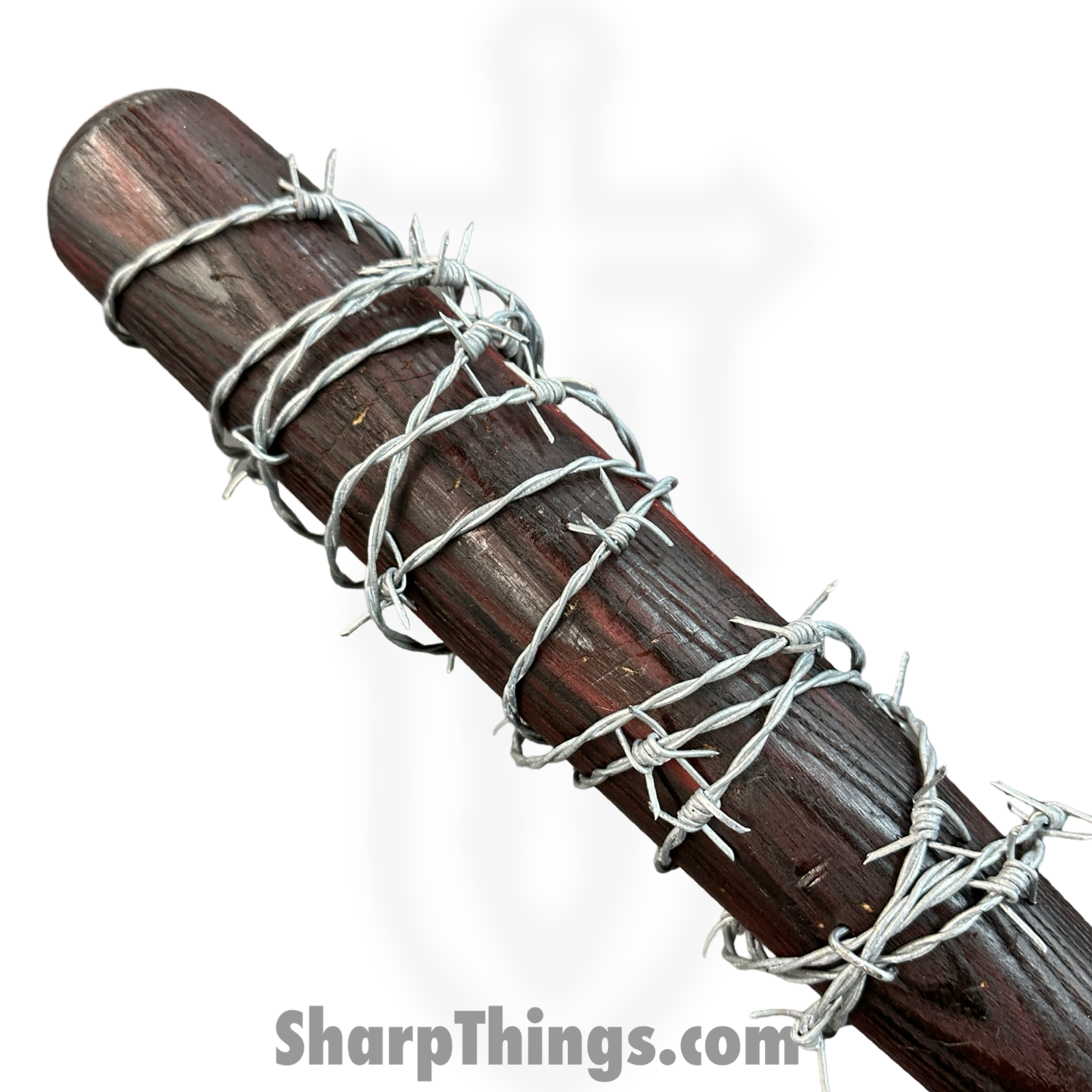 Heavy Barrel Designs - HBD-bat-3 - Barb Wire Bat - Barb Wire Wrapped - Wire Wrapped handle - Red Black - Image 6
