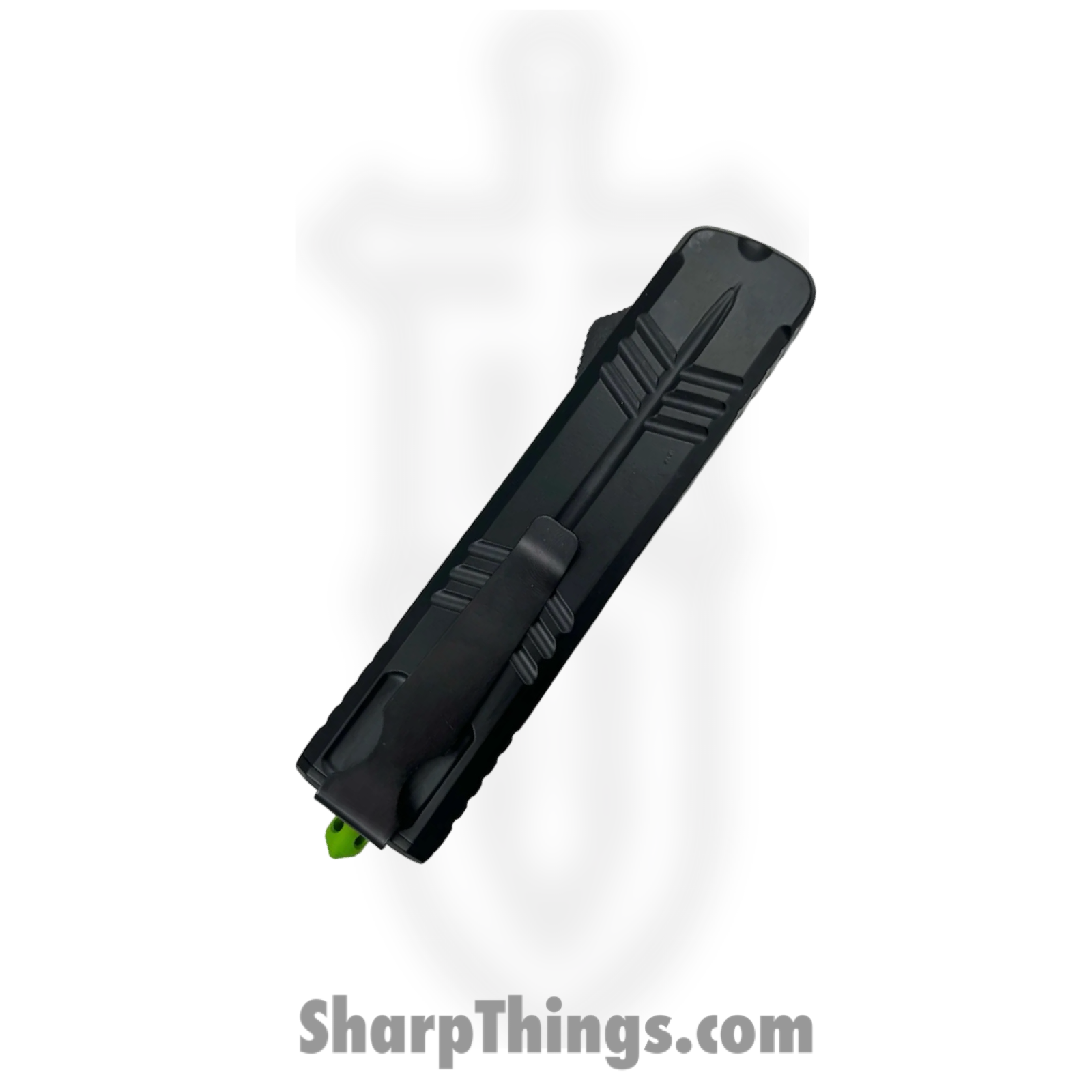 PTC - BKGNDES - OTF Auto - Stainless Coated Dagger - Aluminum - Black - Image 2