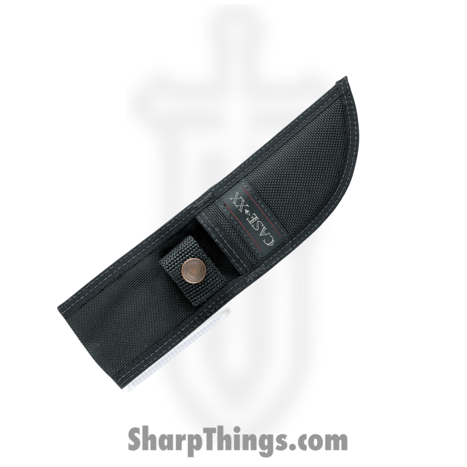 Case Cutlery - CA00362 - Ridgeback Hunter - Fixed Blade Knife - Tru-Sharp™ Stainless Satin Skinner - Synthetic - Black - Image 3