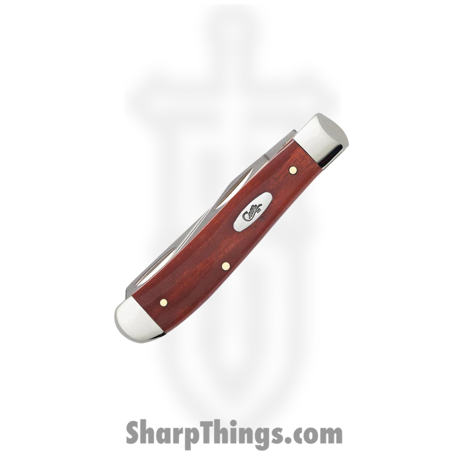 Case Cutlery - CA28700 - Mini Trapper - Folding Knife - Tru-Sharp™ Stainless Polished Clip/Spey - Chestnut Bone - Brown - Image 3