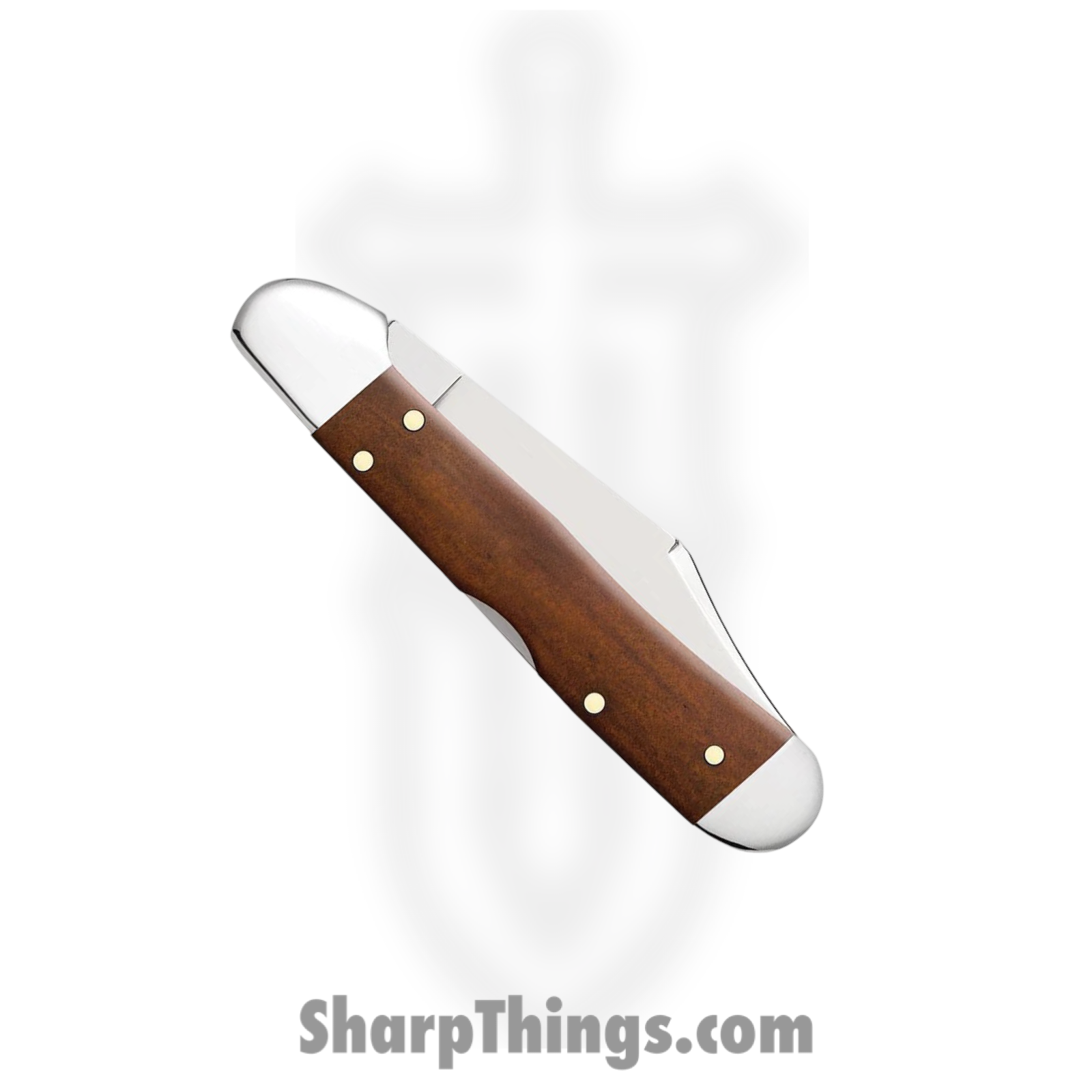 Case Cutlery - CA28704 - Mini CopperLock - Folding Knife - Tru-Sharp™ Stainless Polished Clip Point - Chestnut Bone - Brown - Image 4