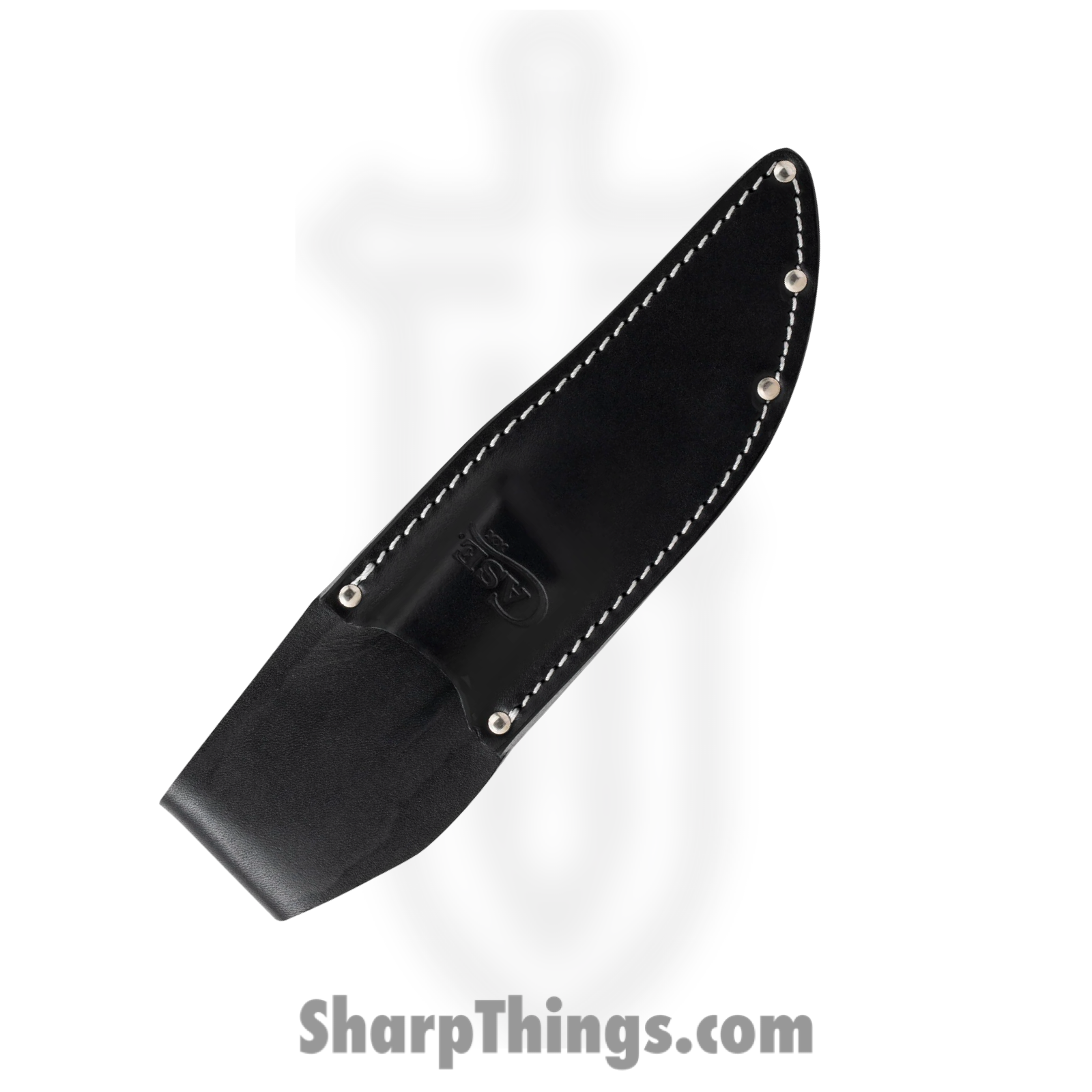 Case Cutlery - CA76935 - CT1 Hunter - Fixed Blade Knife - Nitro-V Stonewash Clip Point - Burlap Micarta - OD Green - Image 4