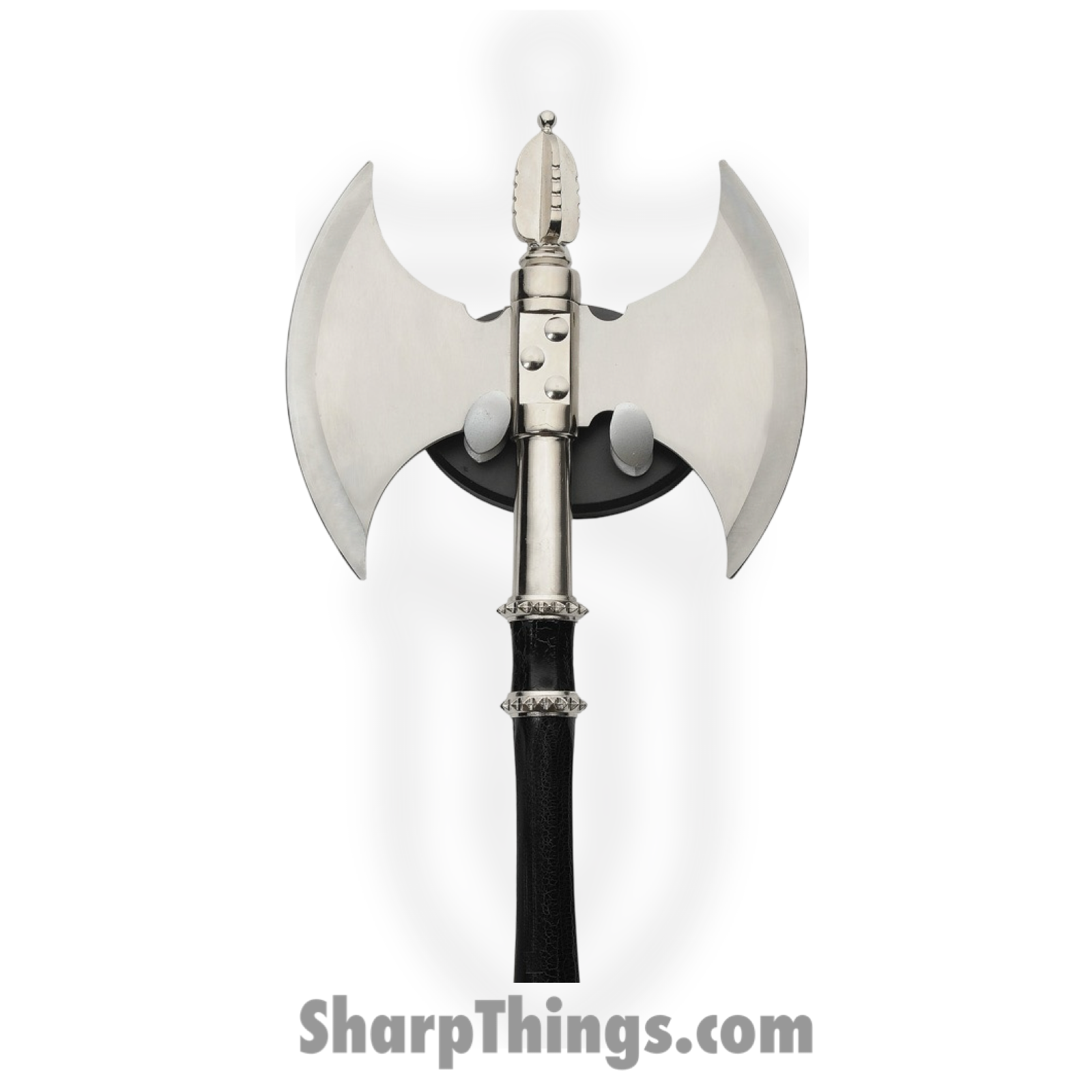 CMP - CN882483 - Squire Axe with Plaque - Stainless Satin - Wire Wrapped - Black Silver - Image 3