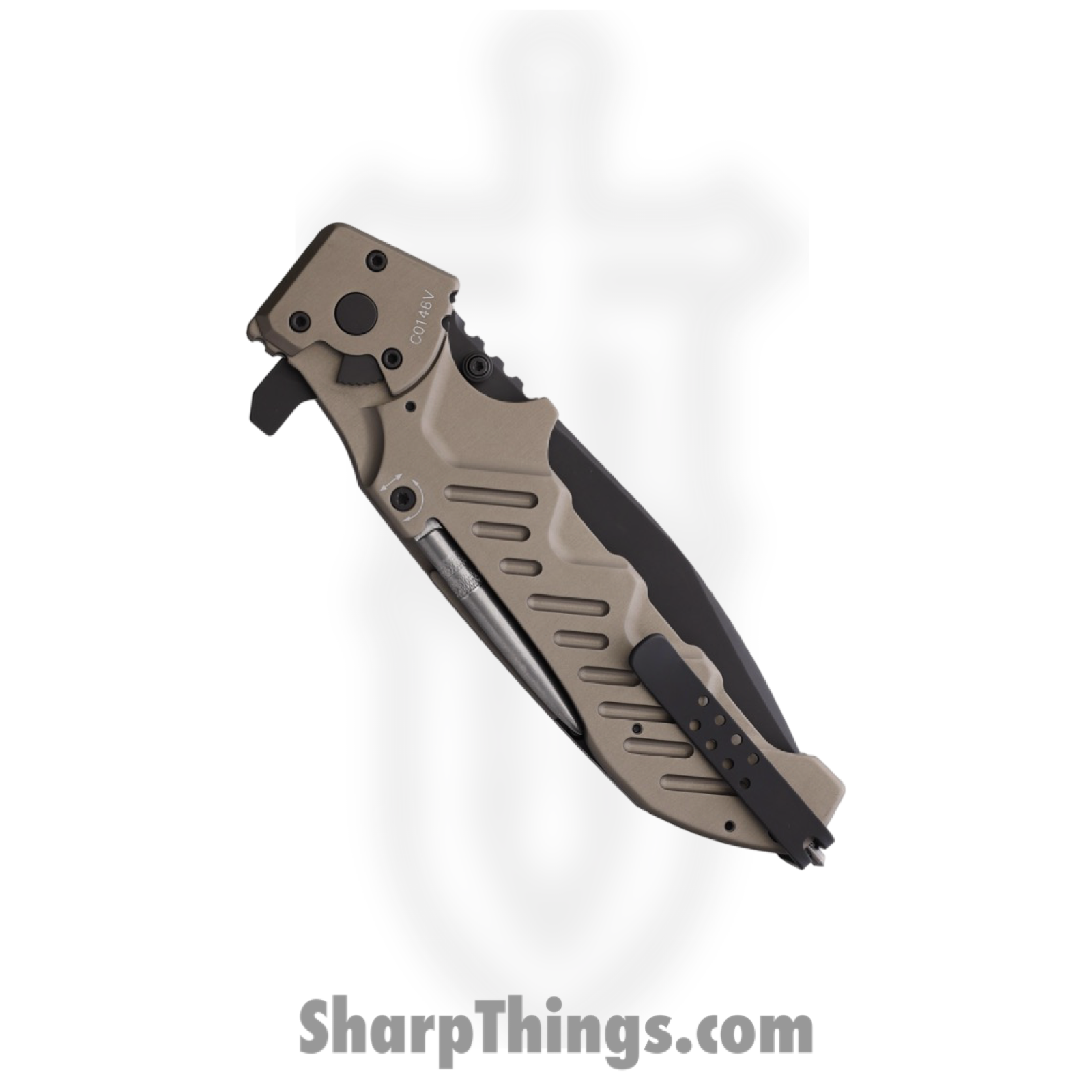 Extrema Ratio - EX0179TM - Glauca G1 - Folding Knife - Bohler N690 Coated Drop Point - Aluminum - Bronze - Image 3