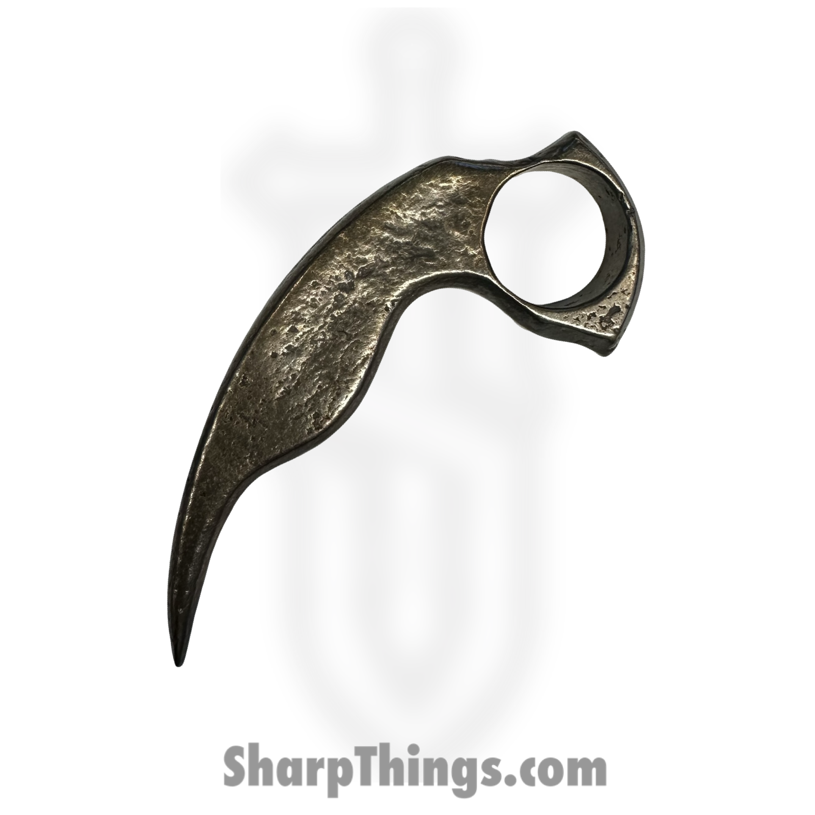 Heavy Barrel Designs - HB-ST-SKLDGB - Stinger Skull and Dagger - Cast - Brass - Natural - Image 2